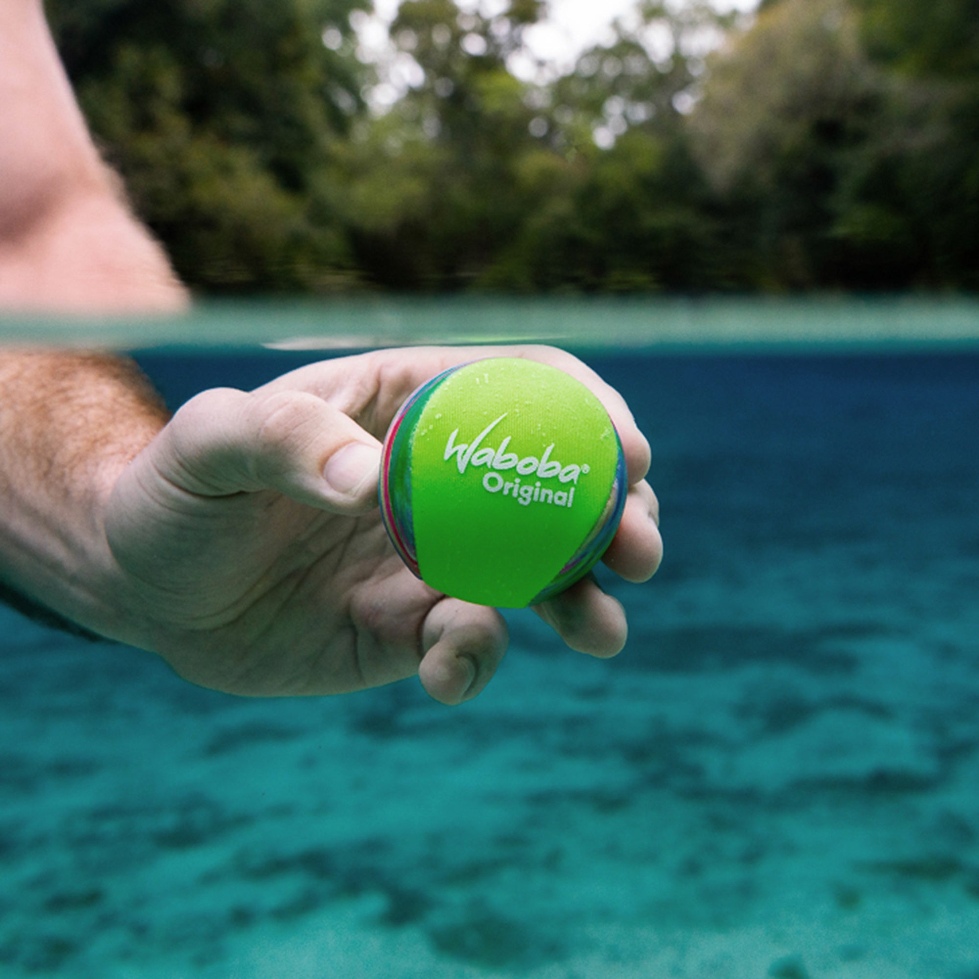 Bóng Ném Nổi Waboba Original Bold - Xanh Lá - Supersports Vietnam