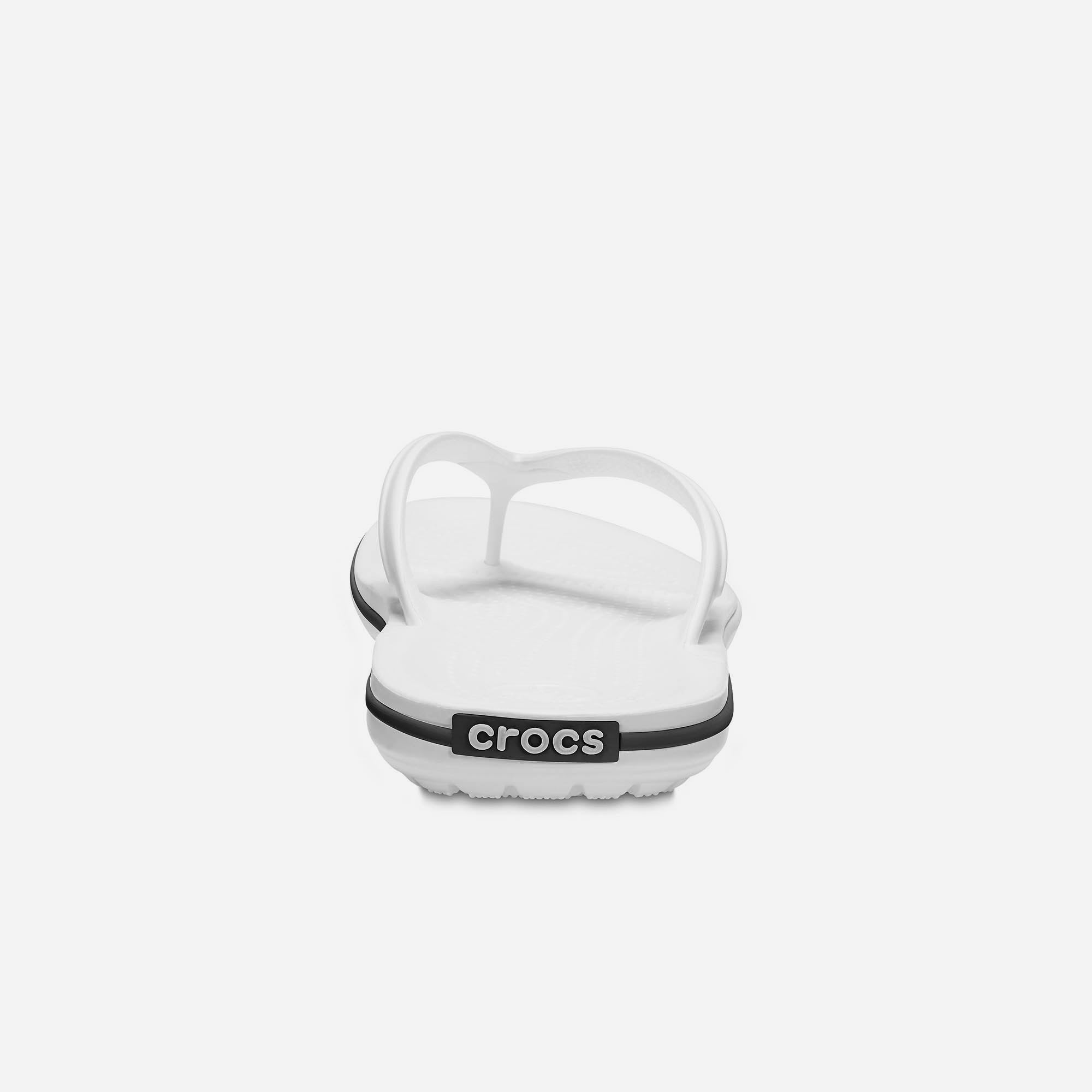 Dép Xỏ Ngón Unisex Crocs Crocband - Trắng - Supersports Vietnam