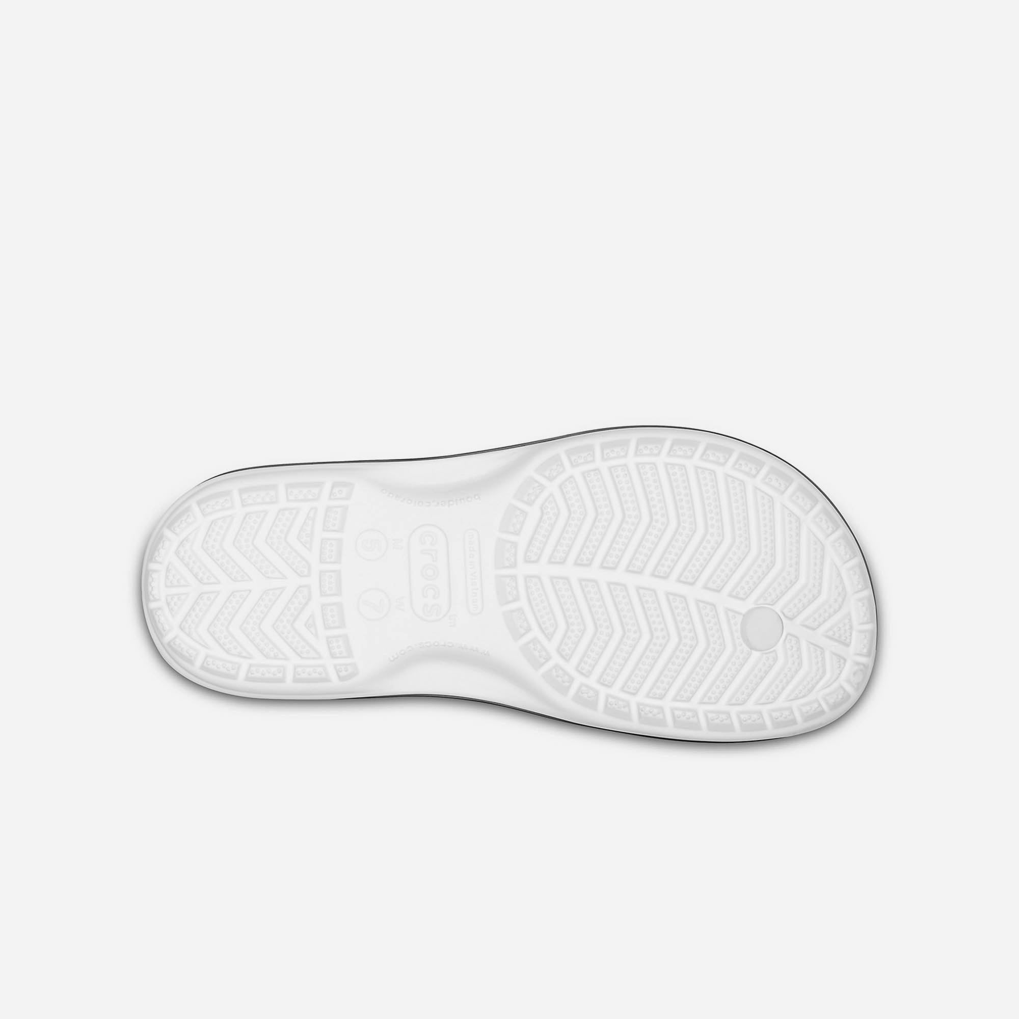 Dép Xỏ Ngón Unisex Crocs Crocband - Trắng - Supersports Vietnam
