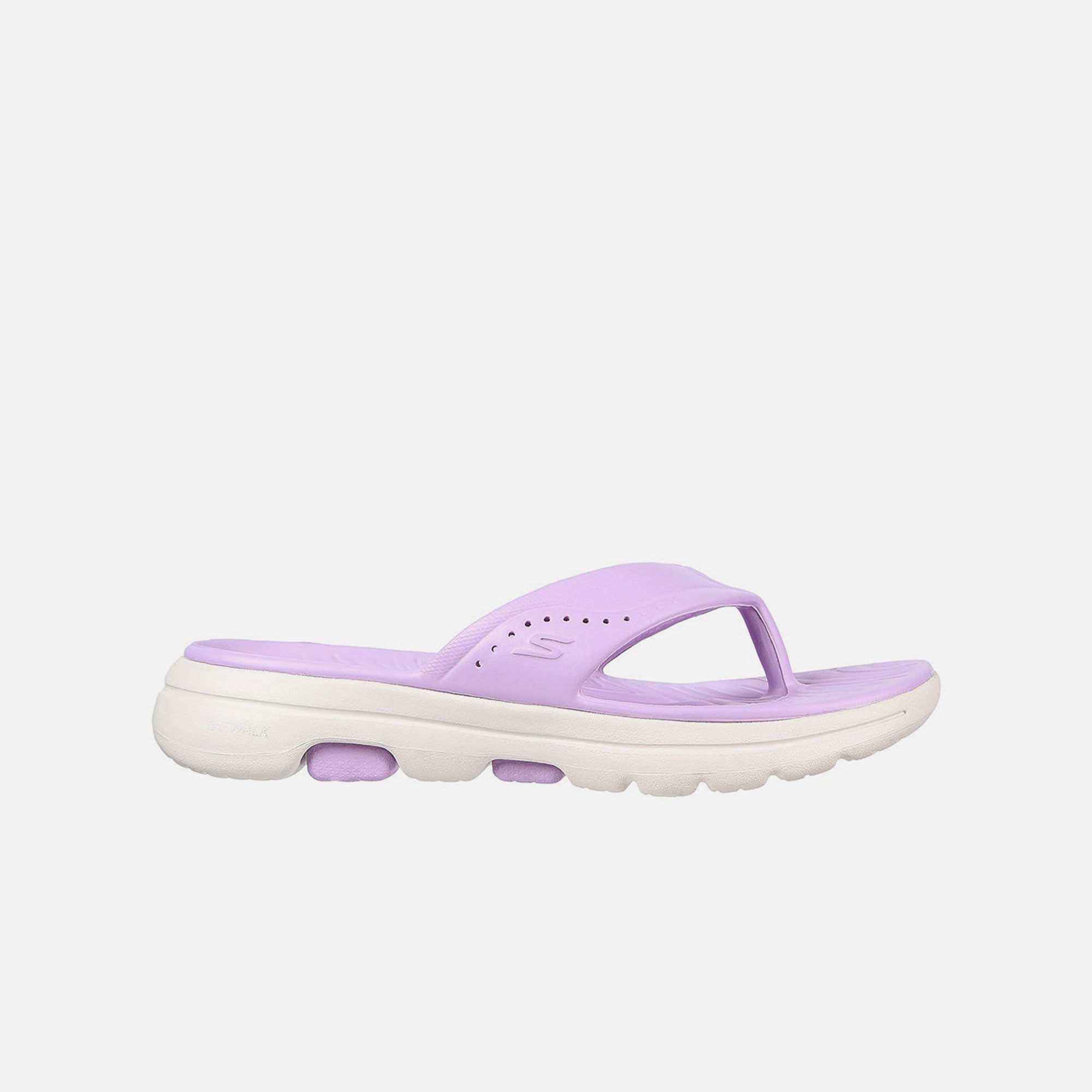 Dép Xỏ Ngón Nữ Skechers Foamies Go Walk - Tím - Supersports Vietnam