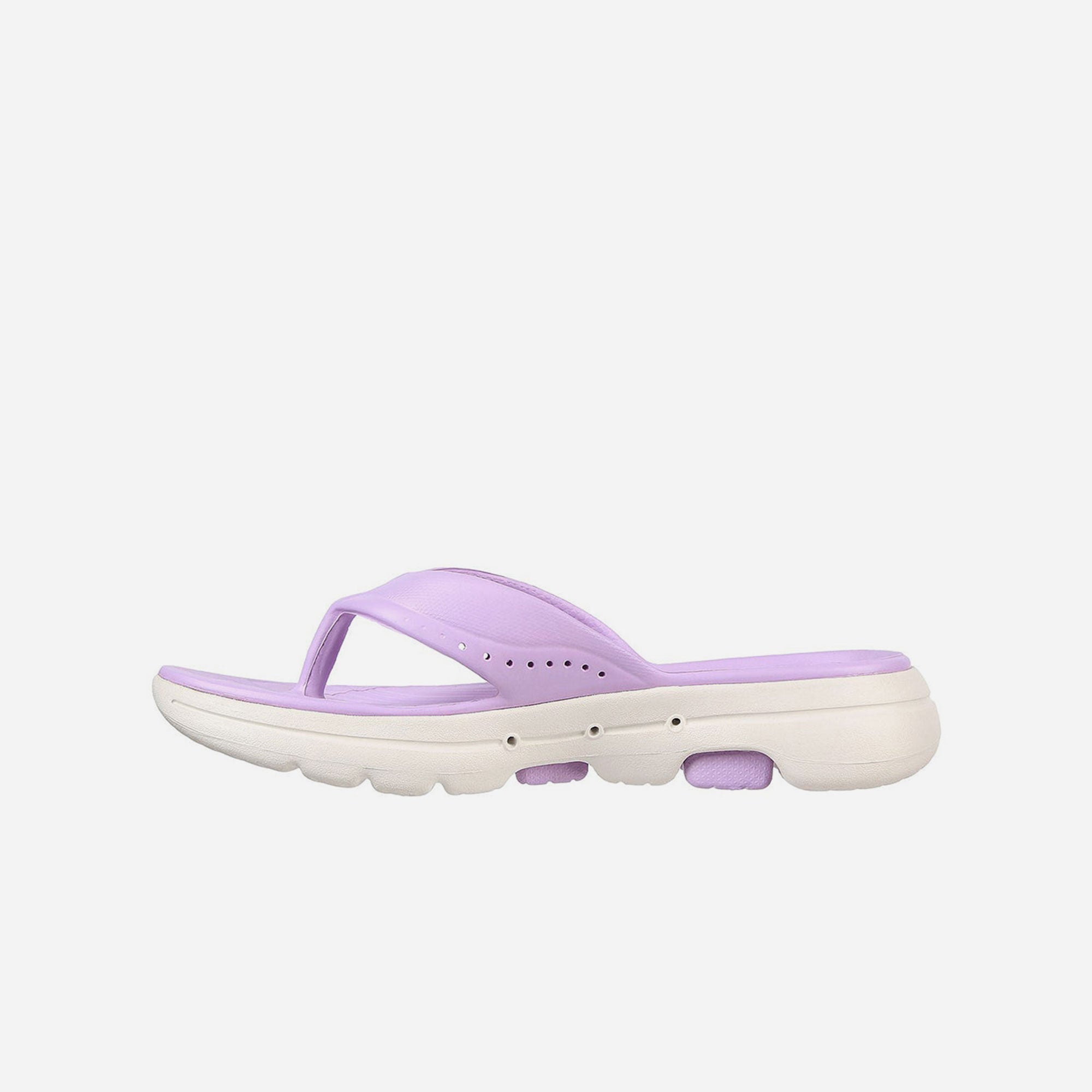 Dép Xỏ Ngón Nữ Skechers Foamies Go Walk - Tím - Supersports Vietnam