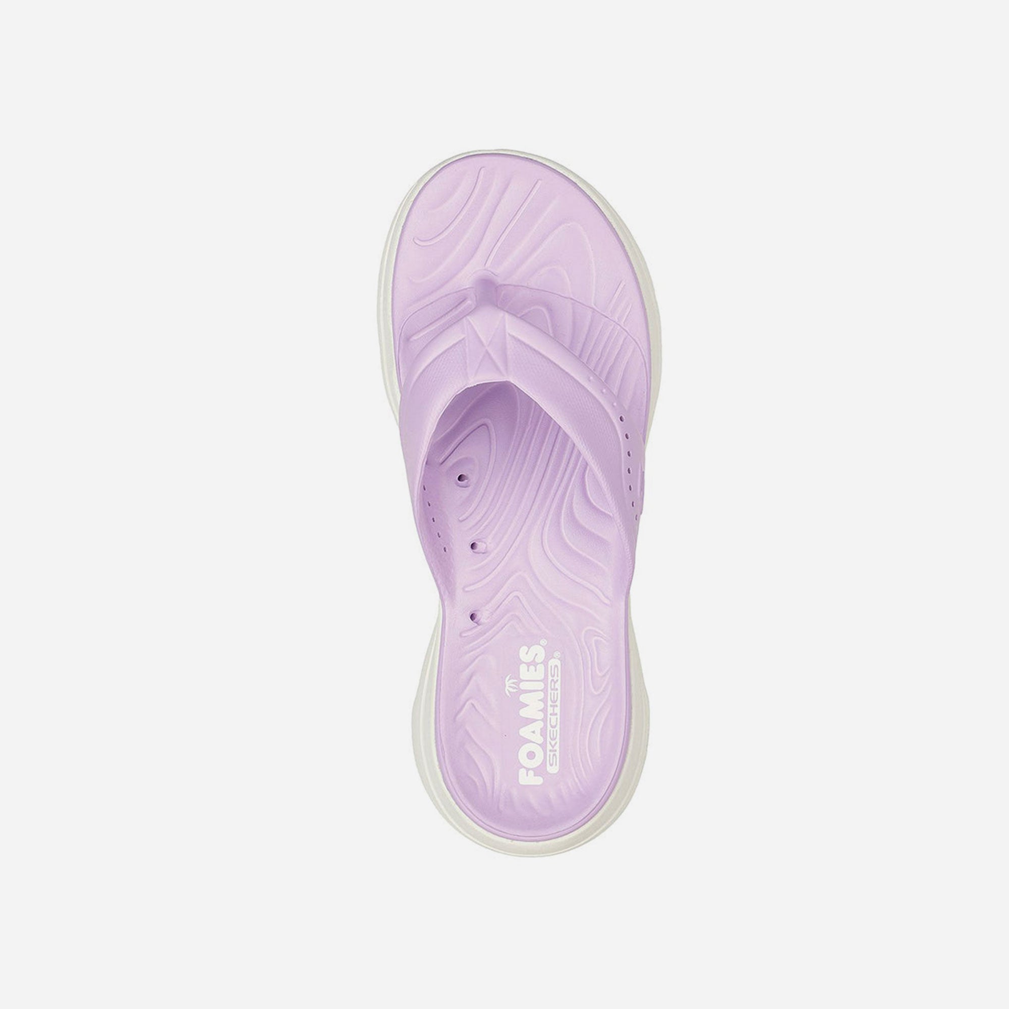 Dép Xỏ Ngón Nữ Skechers Foamies Go Walk - Tím - Supersports Vietnam
