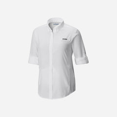 Áo Sơ Mi Dài Tay Chống Nắng Nữ Columbia Womens Tamiami™ Ii - Trắng - Supersports Vietnam