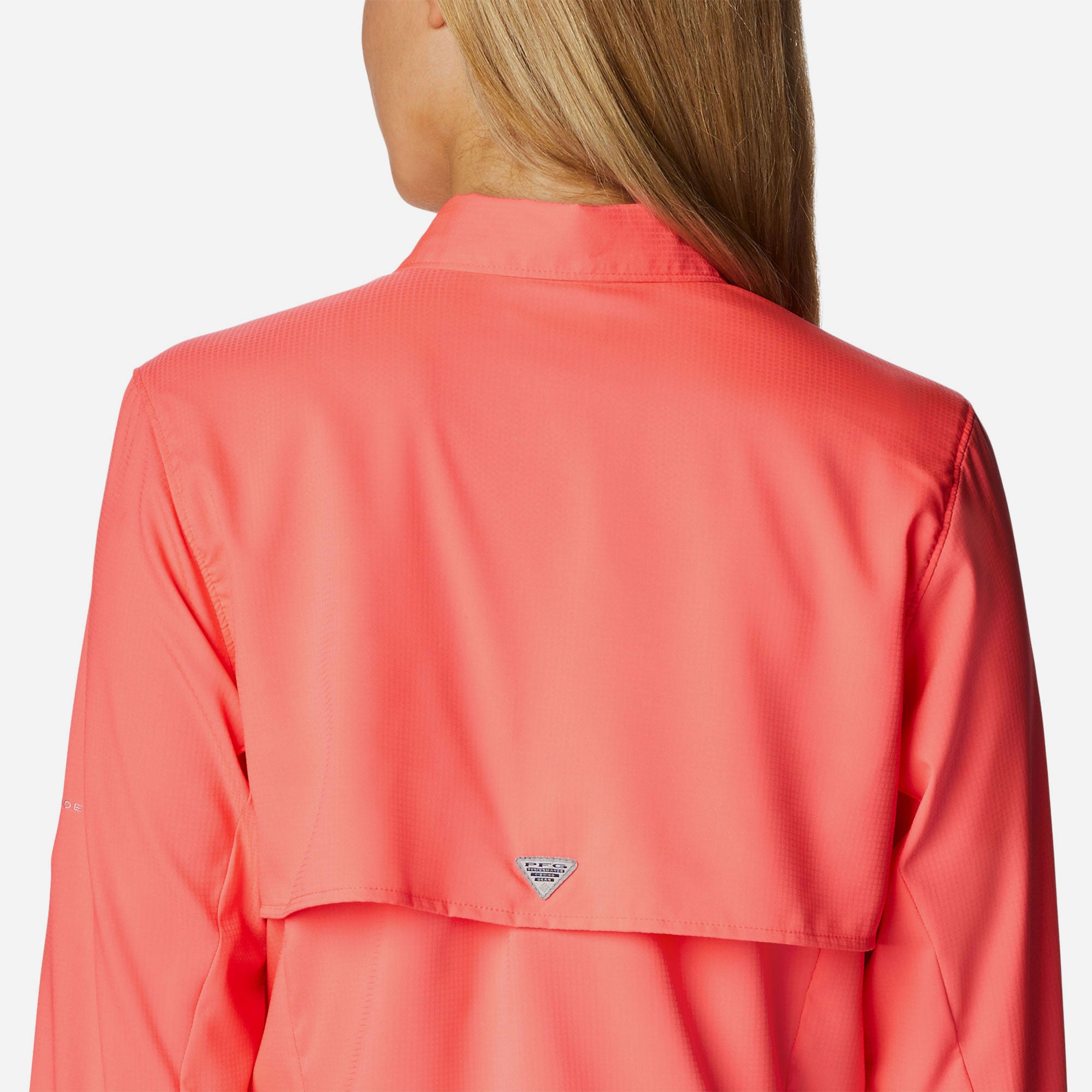 Áo Sơ Mi Dài Tay Chống Nắng Nữ Columbia Womens Tamiami™ II - Cam San Hô - Supersports Vietnam