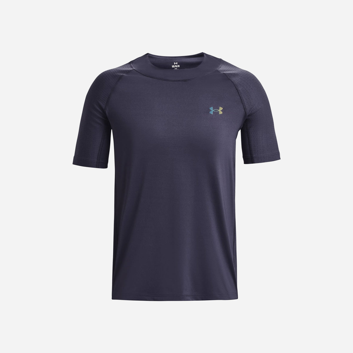 Navy Under Armour Fly Navy Tech T-Shirt (White), LG