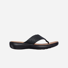 Dép Xỏ Ngón Nữ Skechers On-The-Go Luxe - Đen - Supersports Vietnam