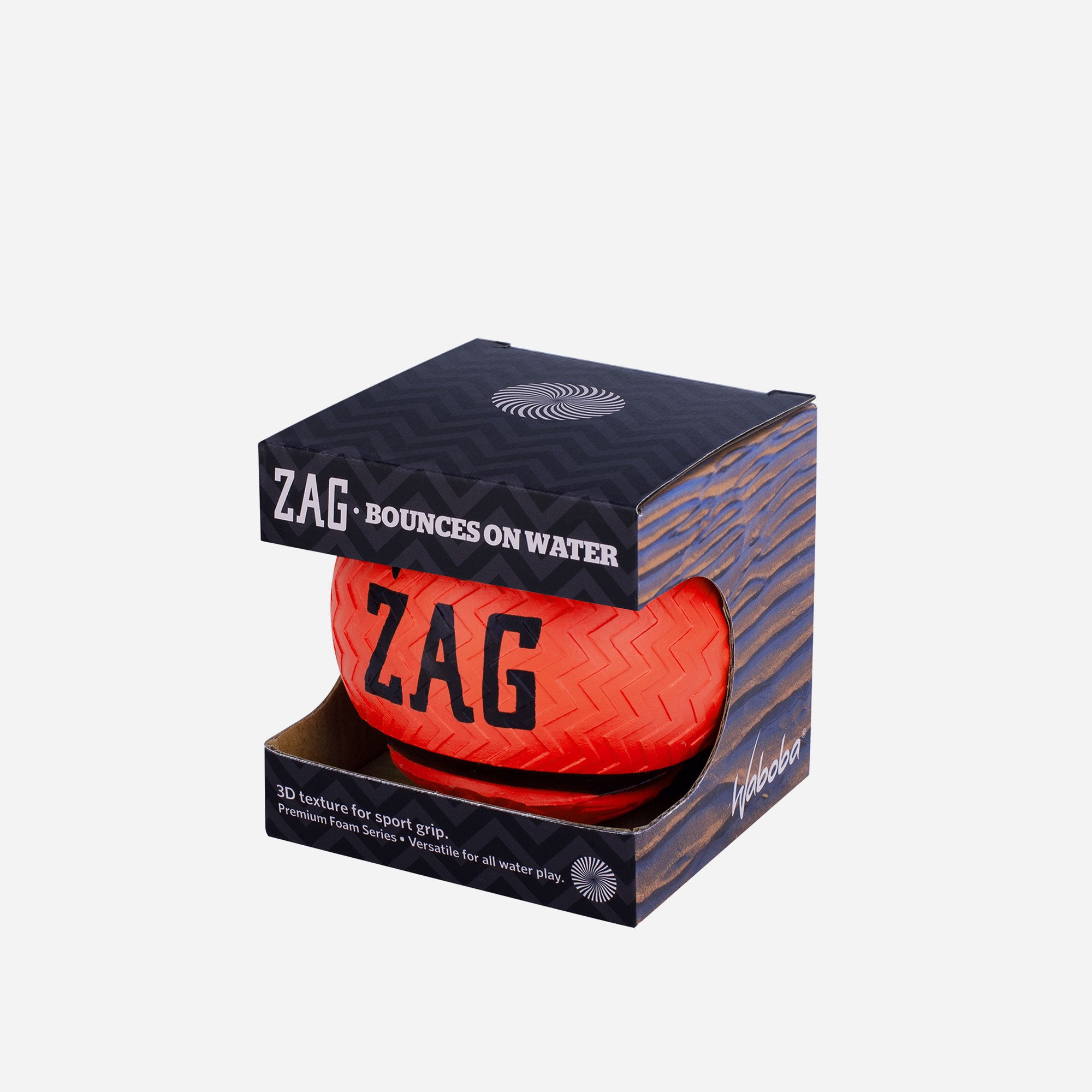 Bóng Ném Nổi Người Lớn Waboba Zag Ball In 2-Tier Box - Cam - Supersports Vietnam