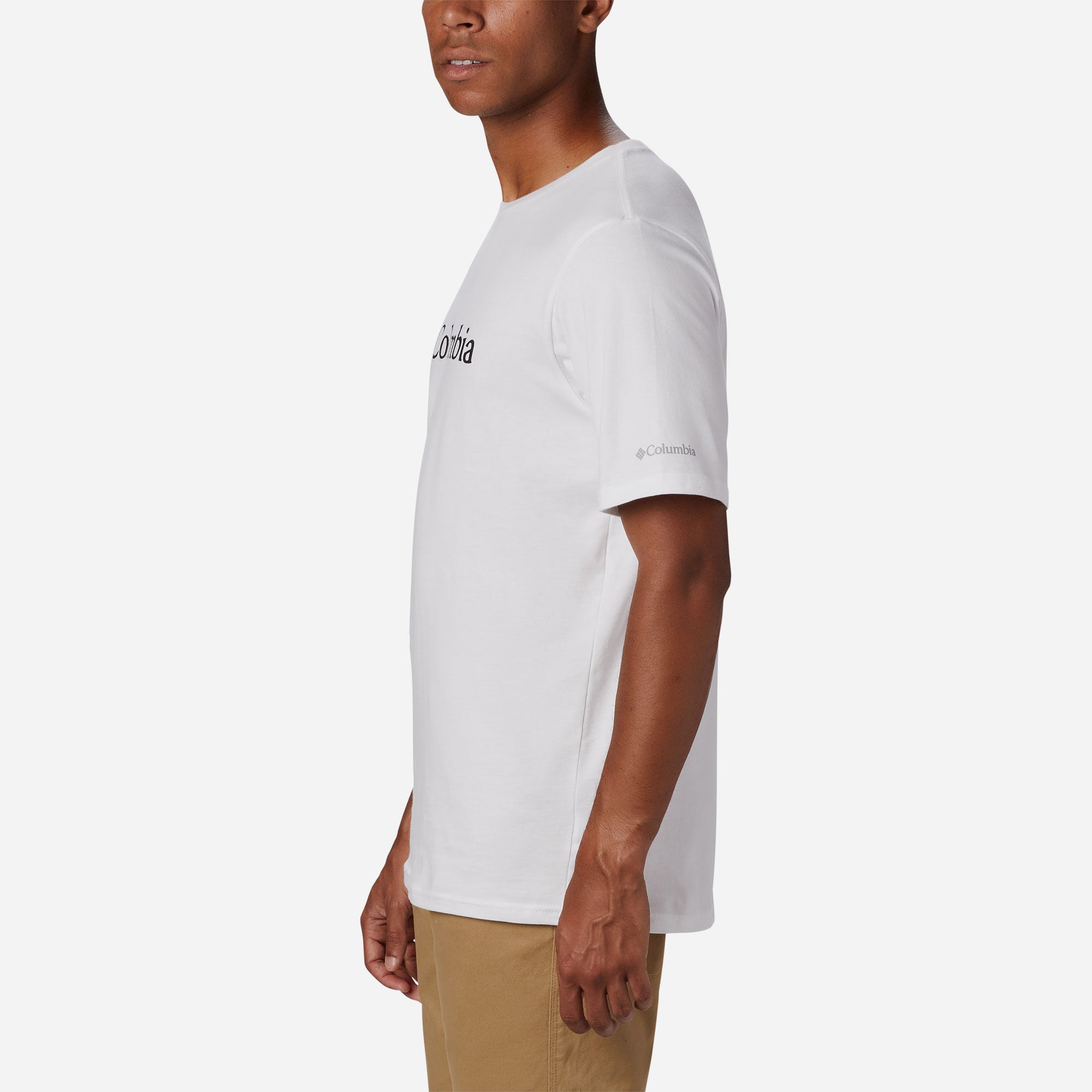 Áo Thun Ngắn Tay Nam Columbia Csc Basic Logo™ - Trắng - Supersports Vietnam