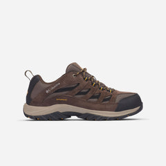 Giày Đi Bộ Đường Dài Chống Trơn Trượt Nam Columbia Crestwood™ Waterproof (Phiên Bản 2023) - Nâu - Supersports Vietnam