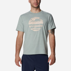 Áo Thun Ngắn Tay Nam Columbia Sun Trek™ Graphic - Xanh Mint - Supersports Vietnam