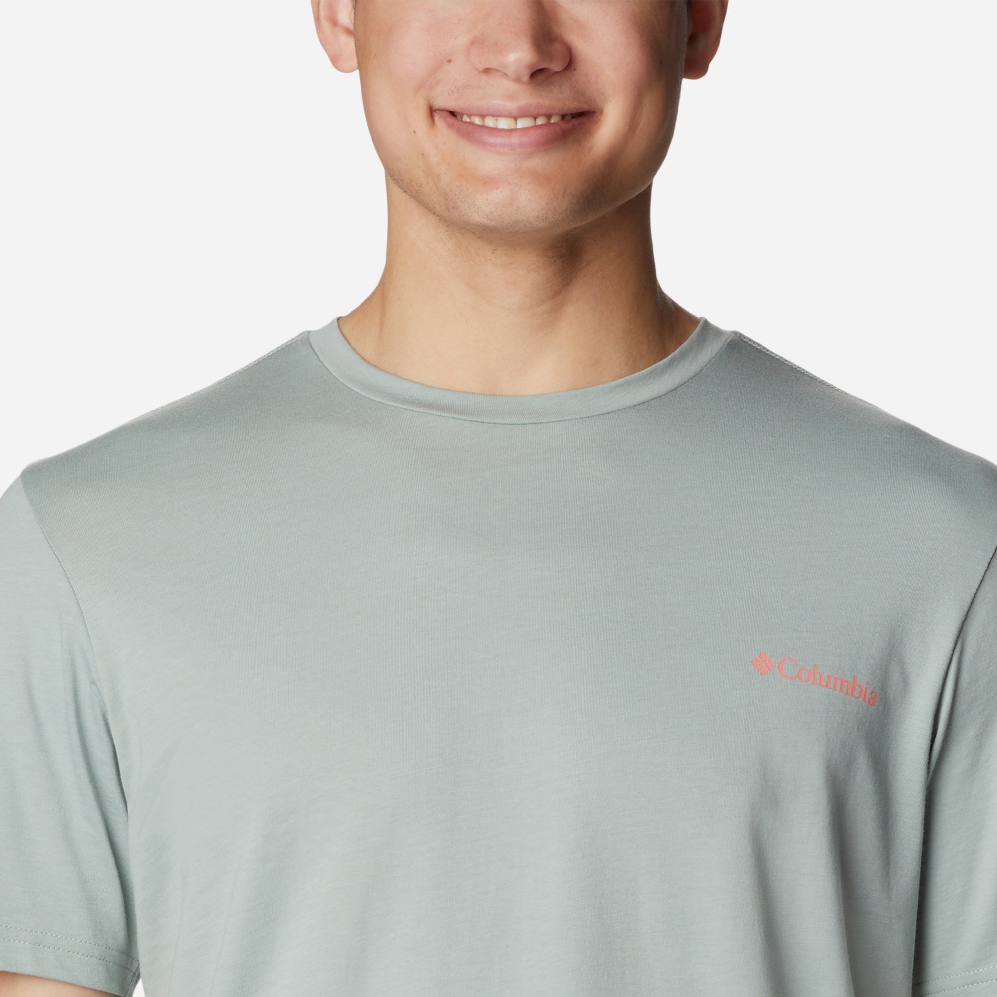 Áo Thun Ngắn Tay Nam Columbia Rapid Ridge™ Back Graphic II - Xanh Mint - Supersports Vietnam