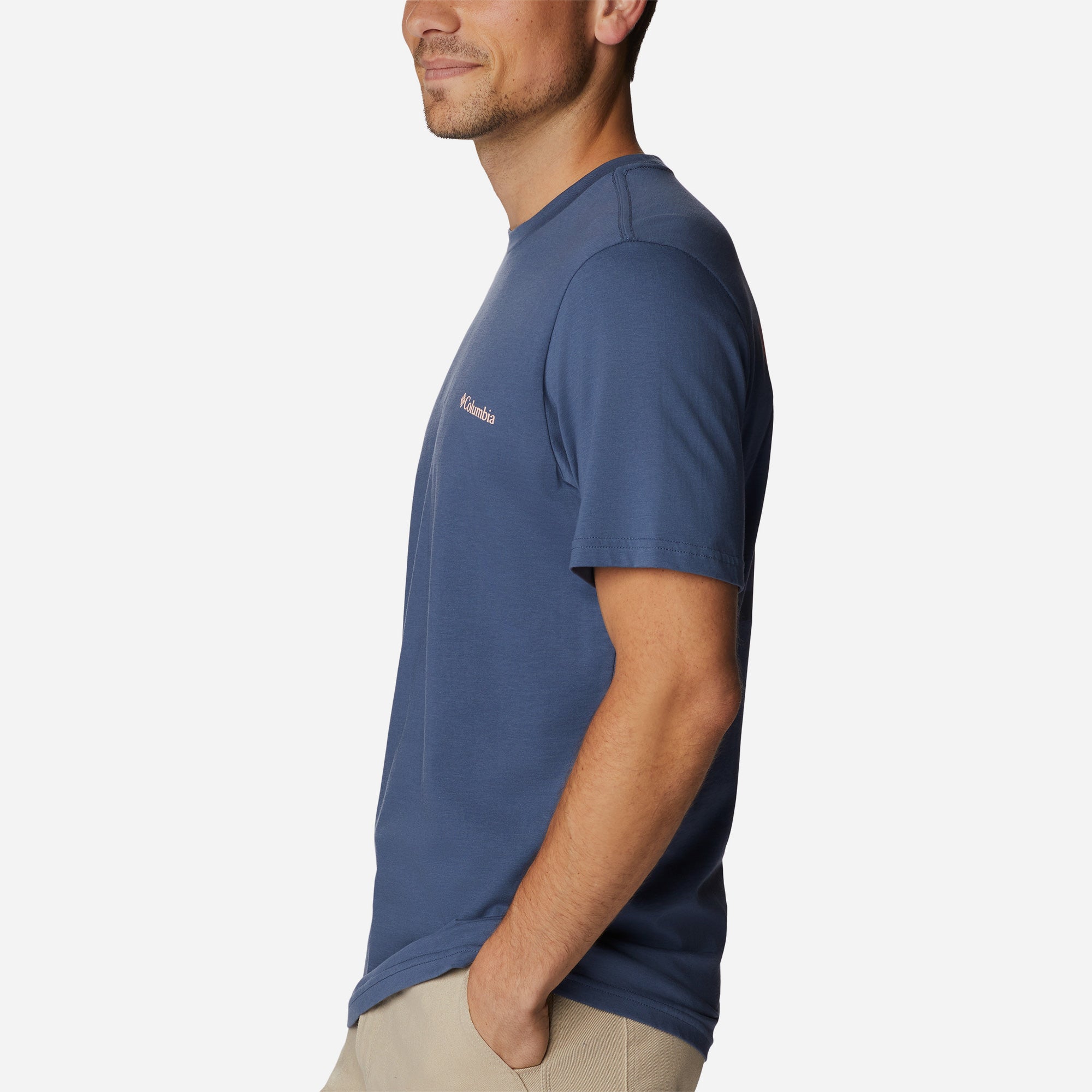 Áo Thun Ngắn Tay Nam Columbia Rapid Ridge™ Back Graphic Ii - Xanh Dương - Supersports Vietnam