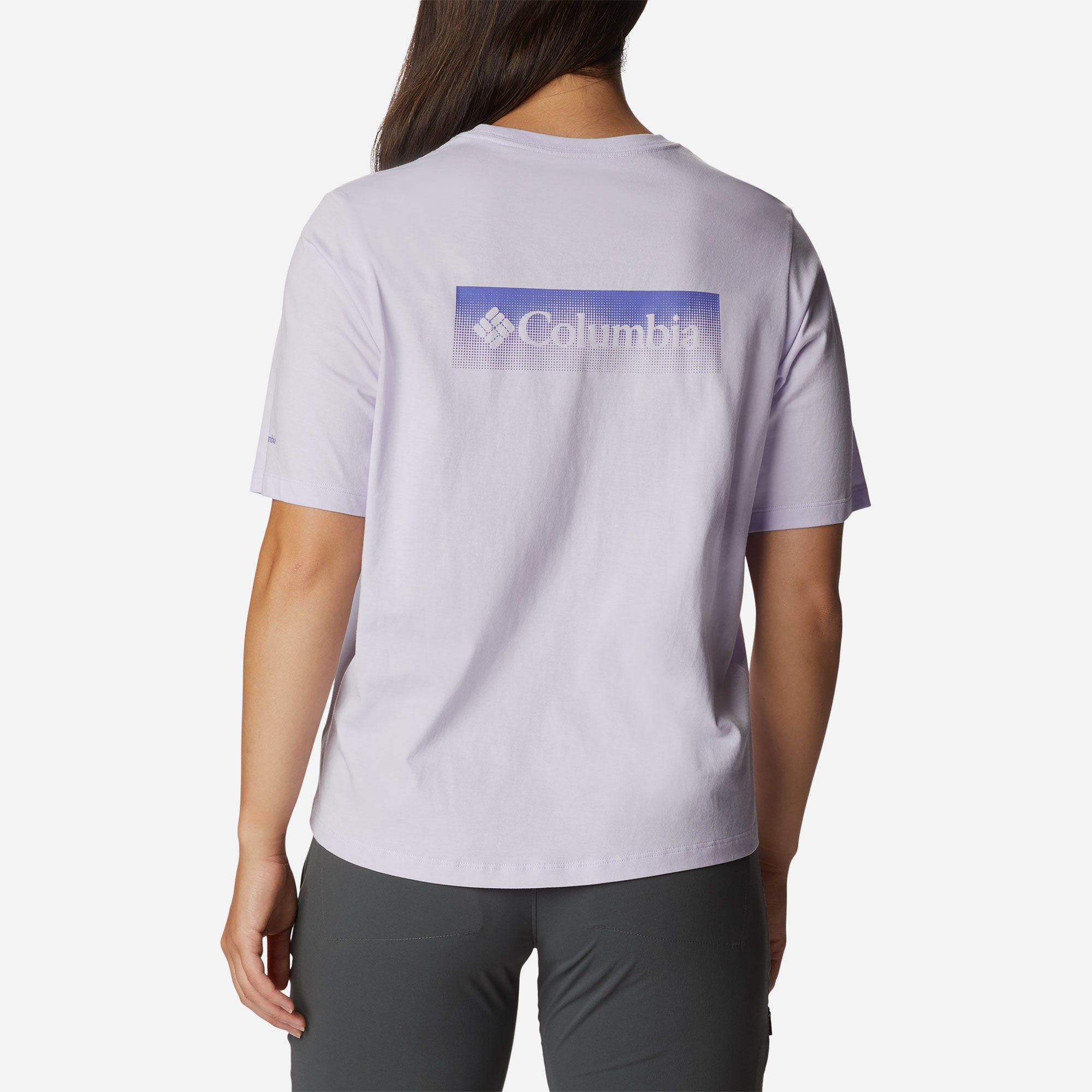 Áo Thun Ngắn Tay Nữ Columbia North Cascades™ Relaxed - Tím - Supersports Vietnam