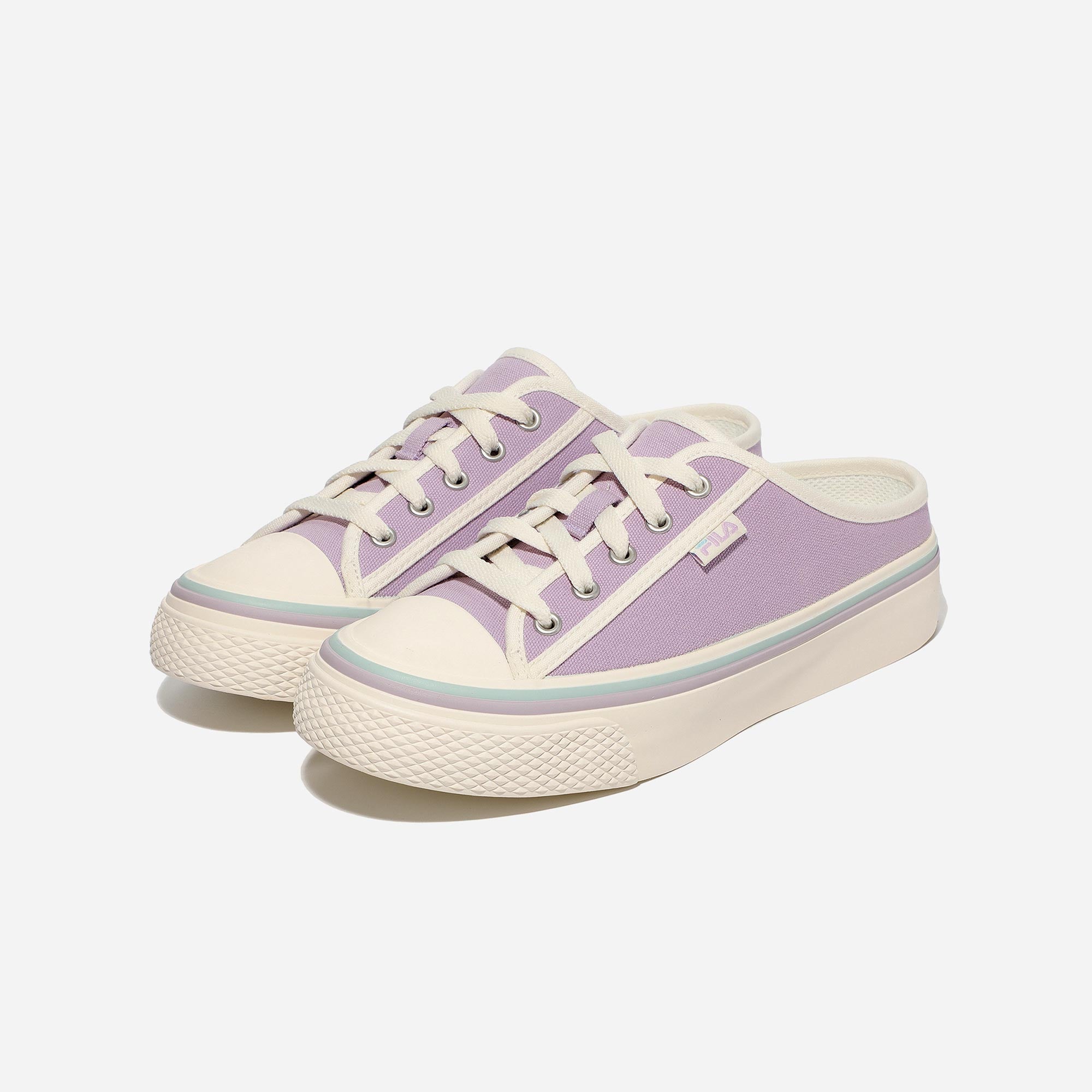 Giày Thời Trang Unisex Fila Scanline Mule - Tím - Supersports Vietnam