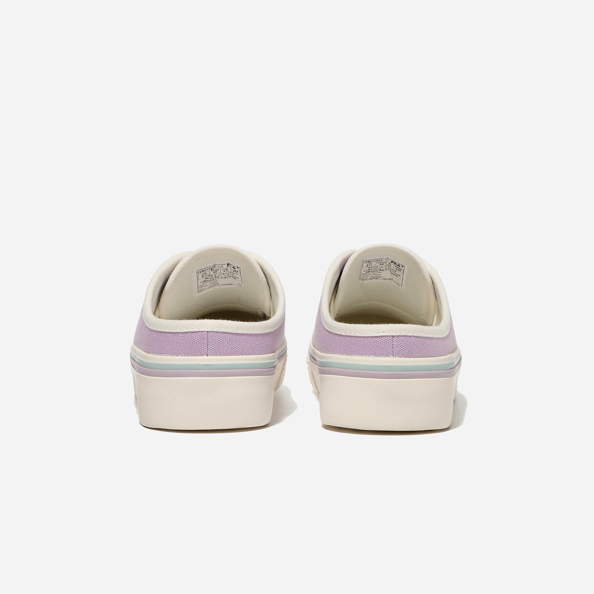 Giày Thời Trang Unisex Fila Scanline Mule - Tím - Supersports Vietnam