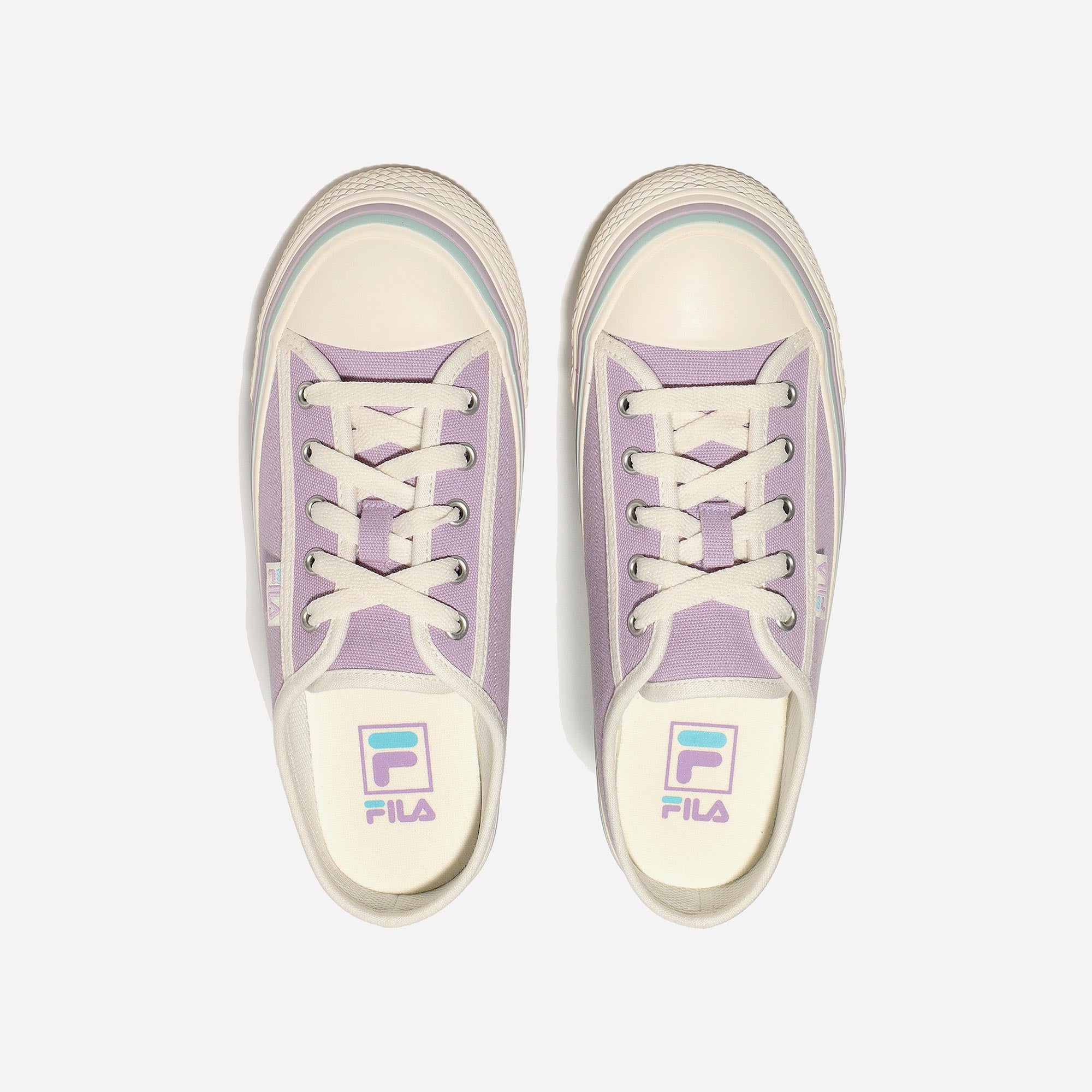 Giày Thời Trang Unisex Fila Scanline Mule - Tím - Supersports Vietnam