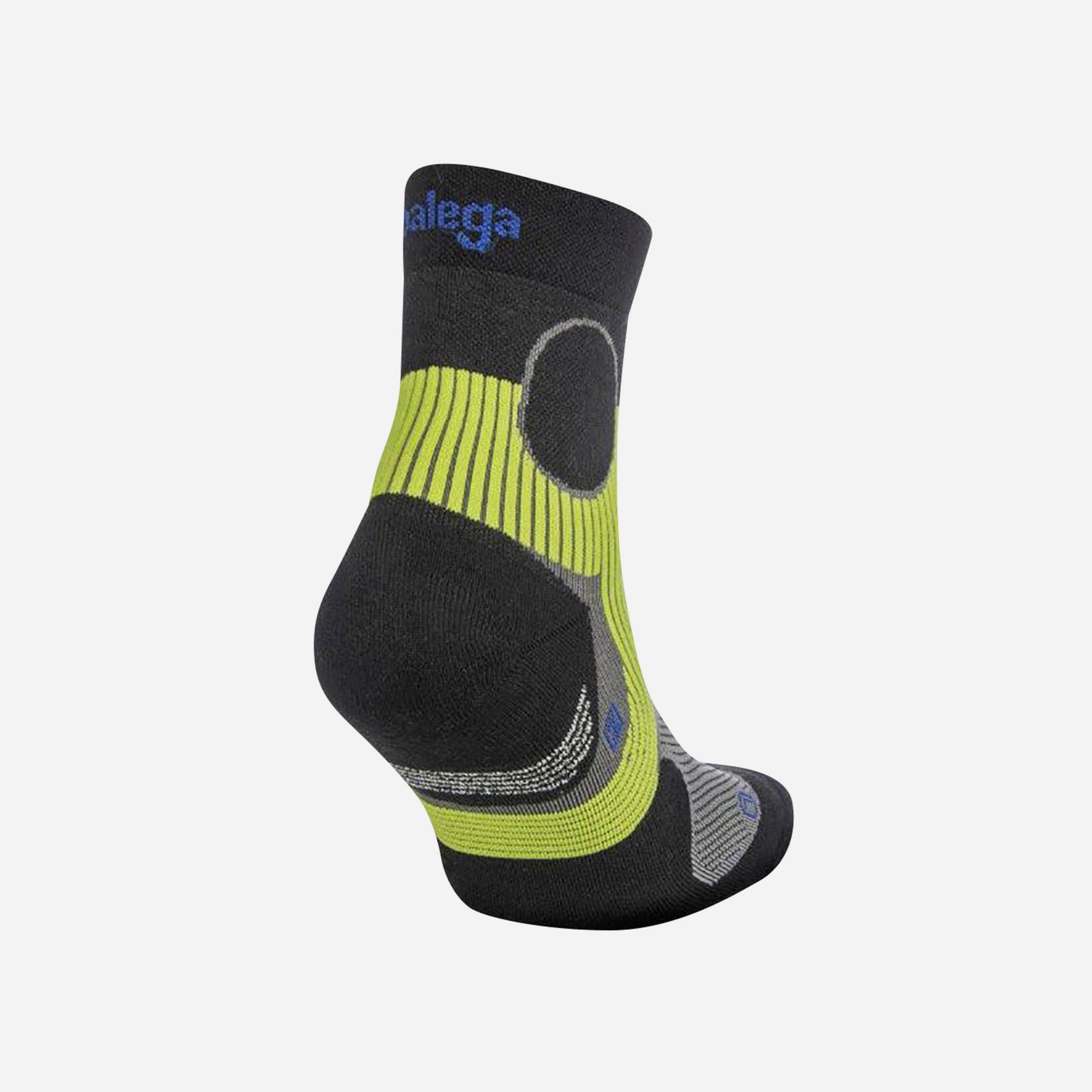 Vớ Thể Thao Balega Quarter - Support Light Grey / Black - Đen - Supersports Vietnam