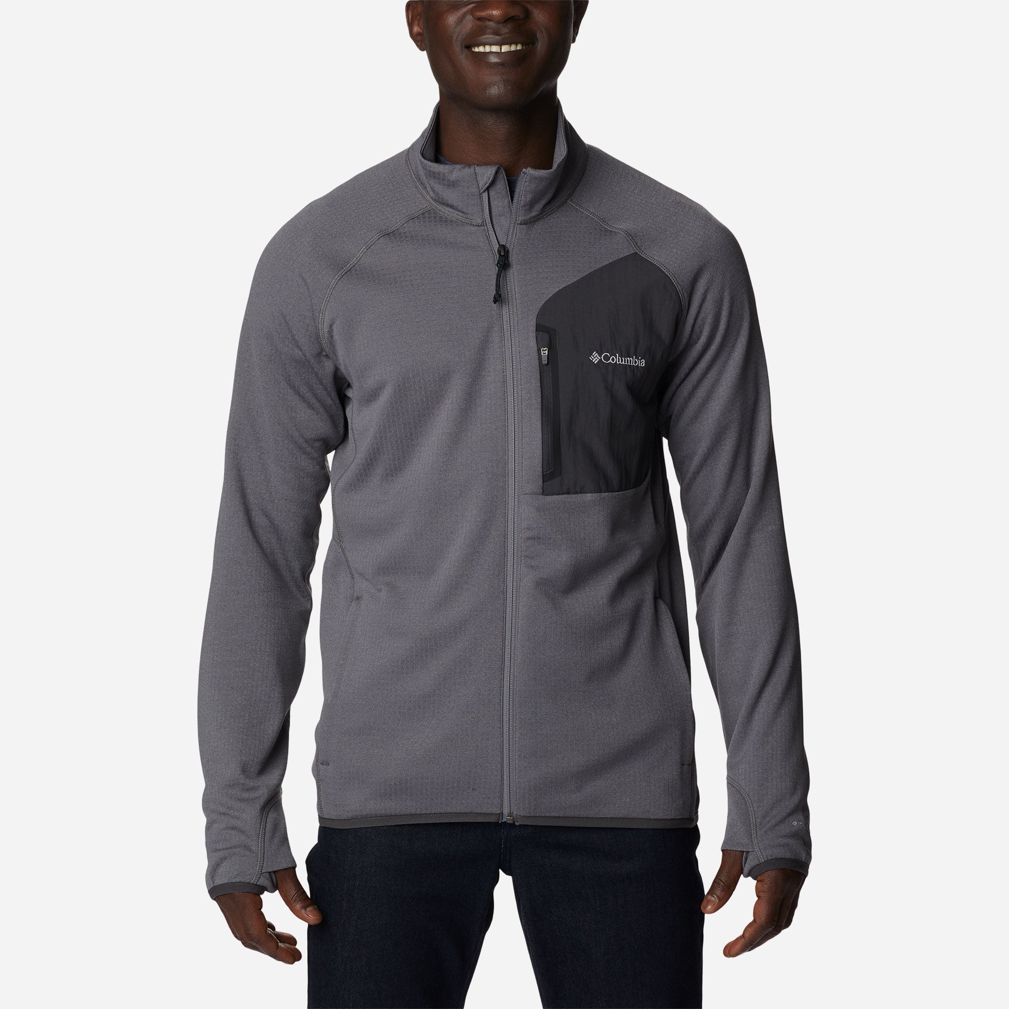 Áo Khoác Nam Columbia Triple Canyon™ Full Zip - Xám - Supersports Vietnam