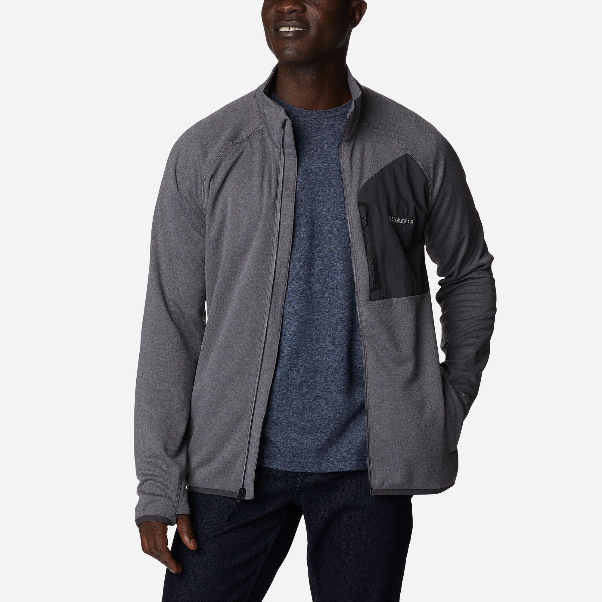 Áo Khoác Nam Columbia Triple Canyon™ Full Zip - Xám - Supersports Vietnam