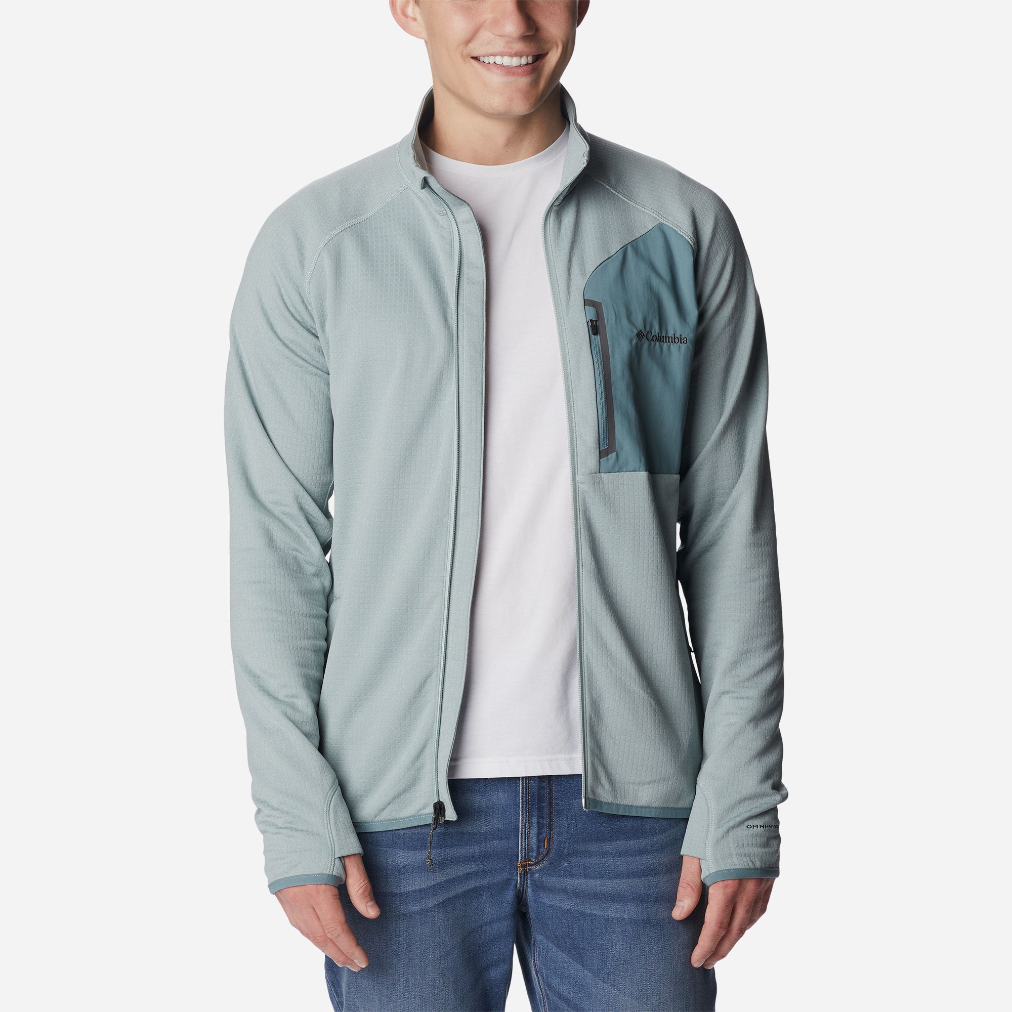 Áo Khoác Nam Columbia Triple Canyon™ Full Zip - Xanh Mint - Supersports Vietnam