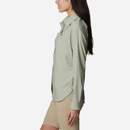 Áo Sơ Mi Dài Tay Nữ Columbia Silver Ridge Utility™ - Xanh Mint