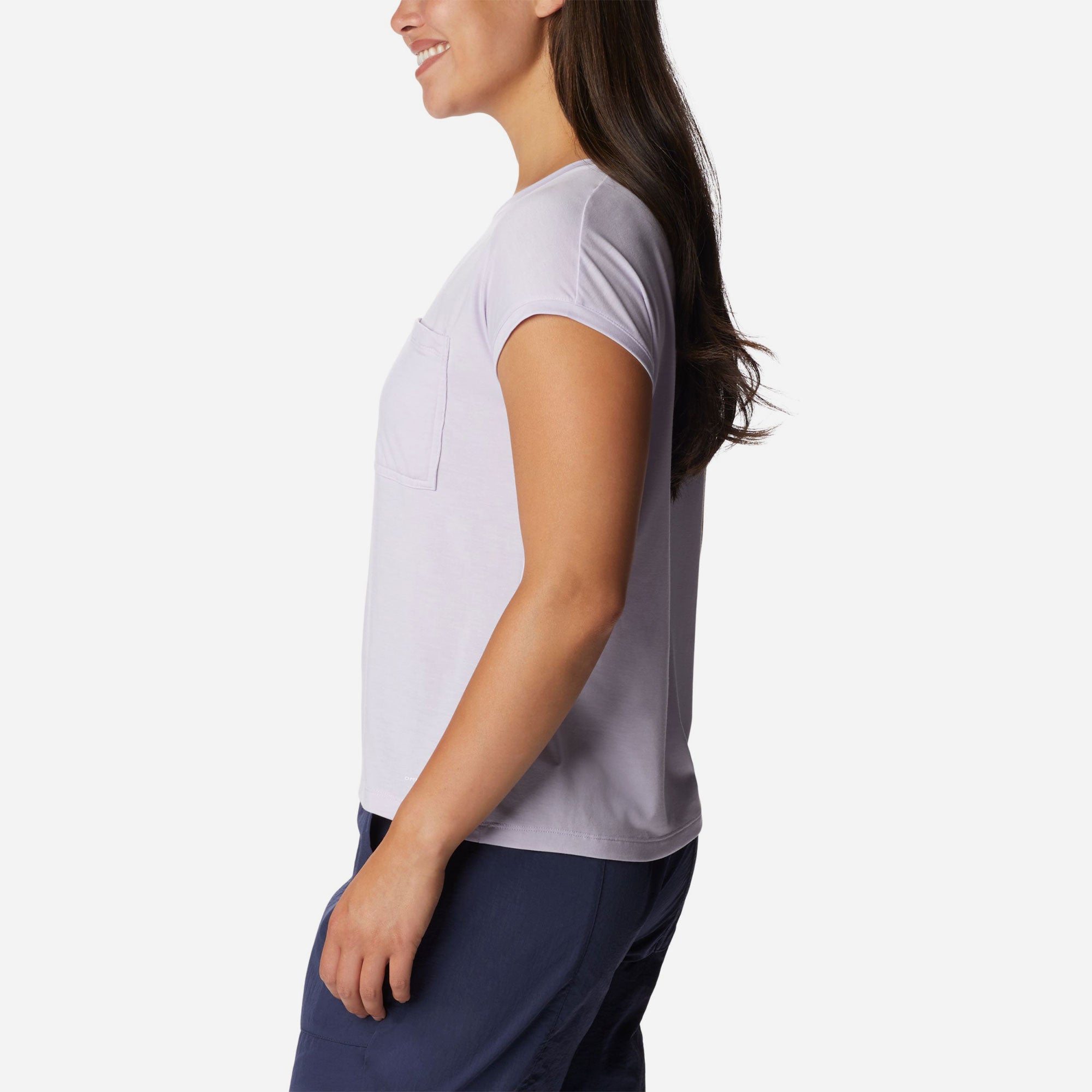 Áo Thun Ngắn Tay Nữ Columbia Boundless Trek™ - Tím - Supersports Vietnam