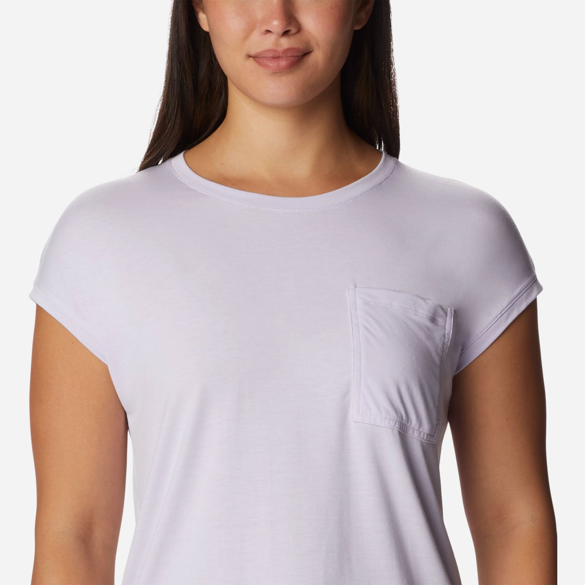 Áo Thun Ngắn Tay Nữ Columbia Boundless Trek™ - Tím - Supersports Vietnam