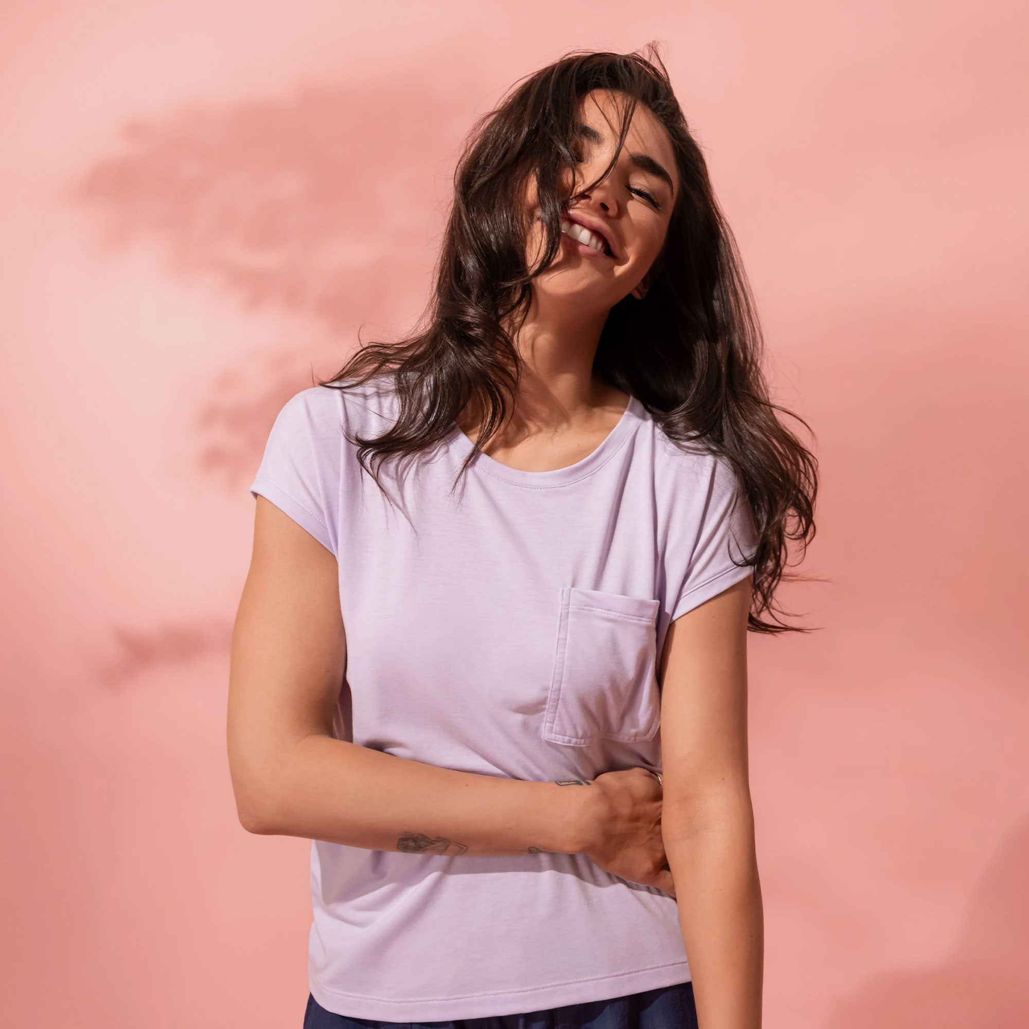 Áo Thun Ngắn Tay Nữ Columbia Boundless Trek™ - Tím - Supersports Vietnam