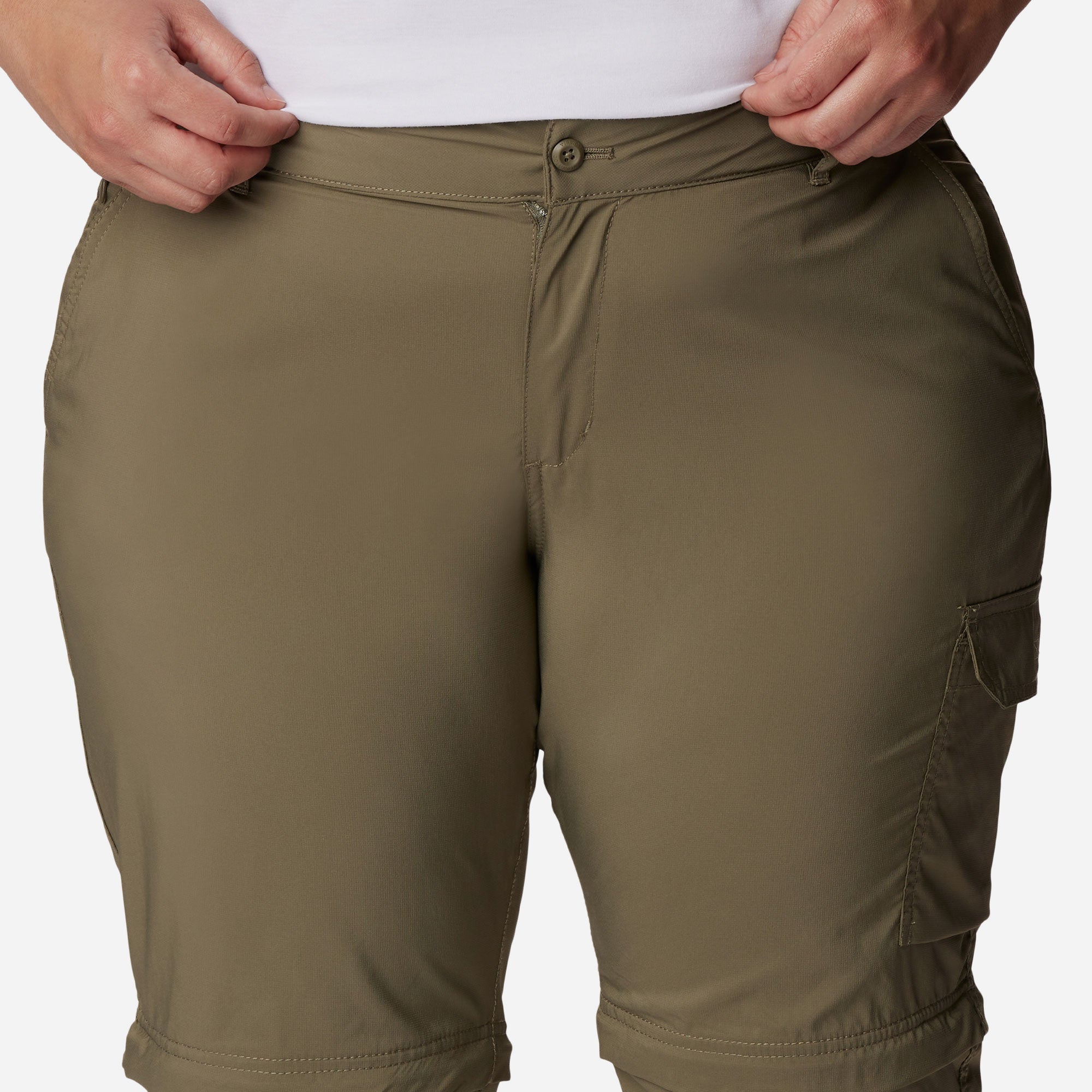 Quần Dài Thể Thao Nữ Columbia Silver Ridge Utility™ Convertible - Xanh Quân Đội - Supersports Vietnam