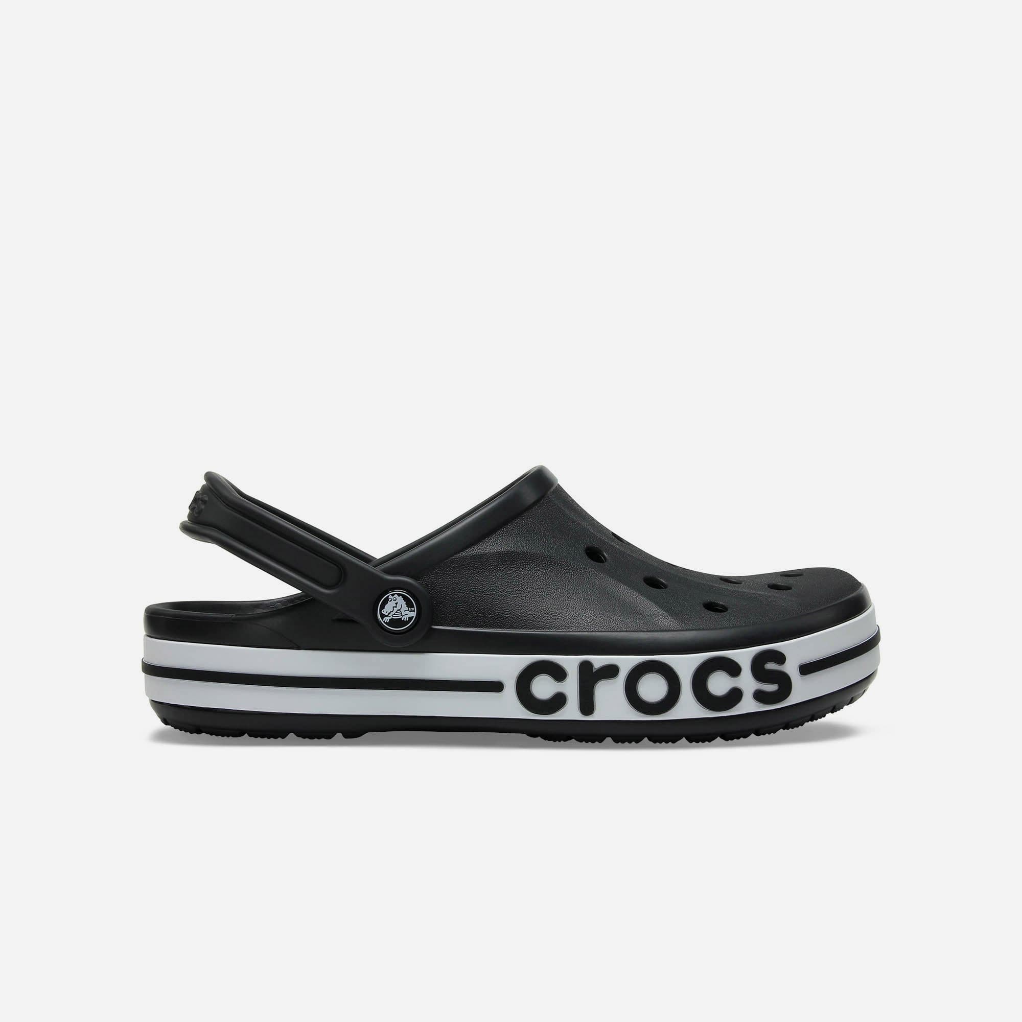 Giày Clog Unisex Crocs Bayaband - Đen - Supersports Vietnam