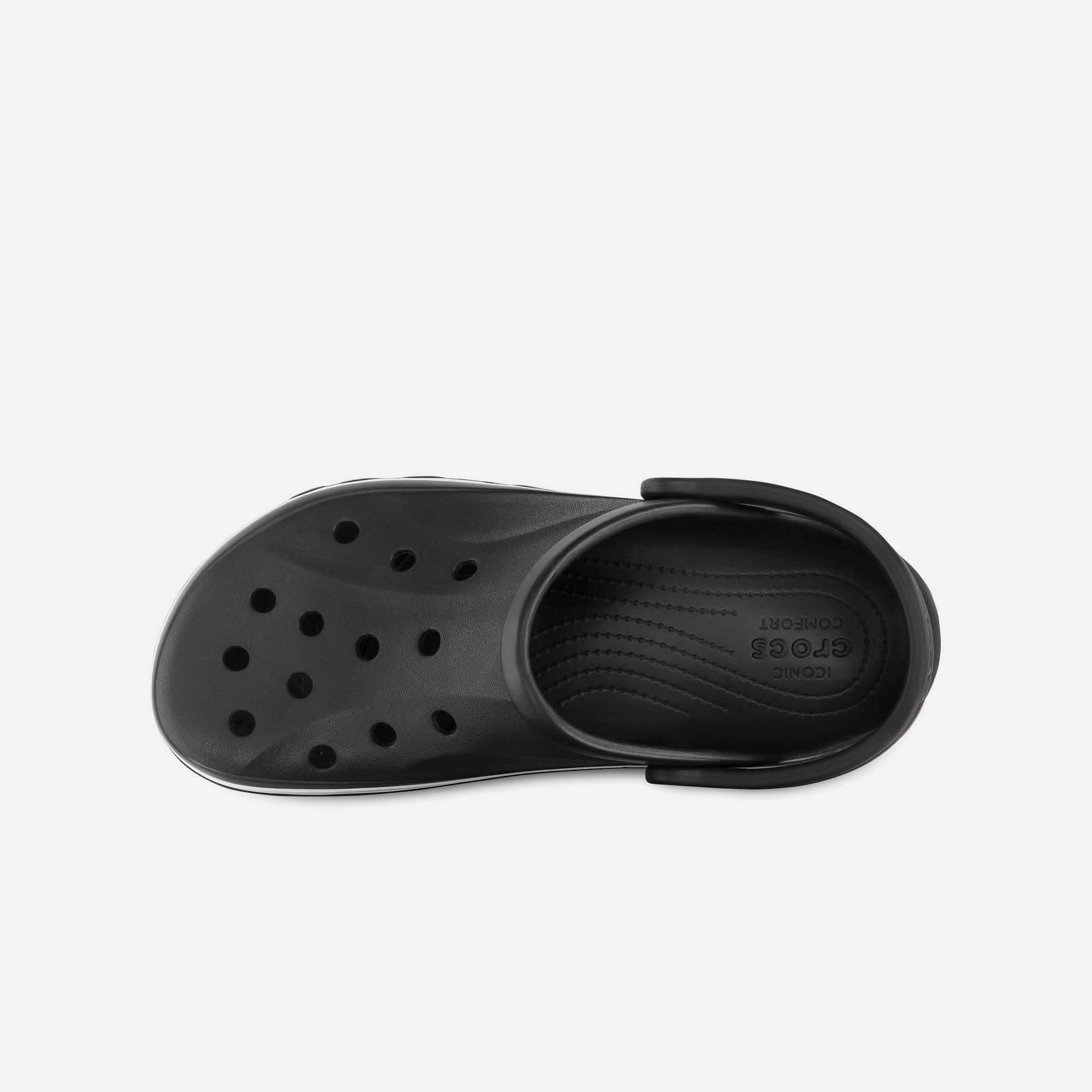 Giày Clog Unisex Crocs Bayaband - Đen - Supersports Vietnam