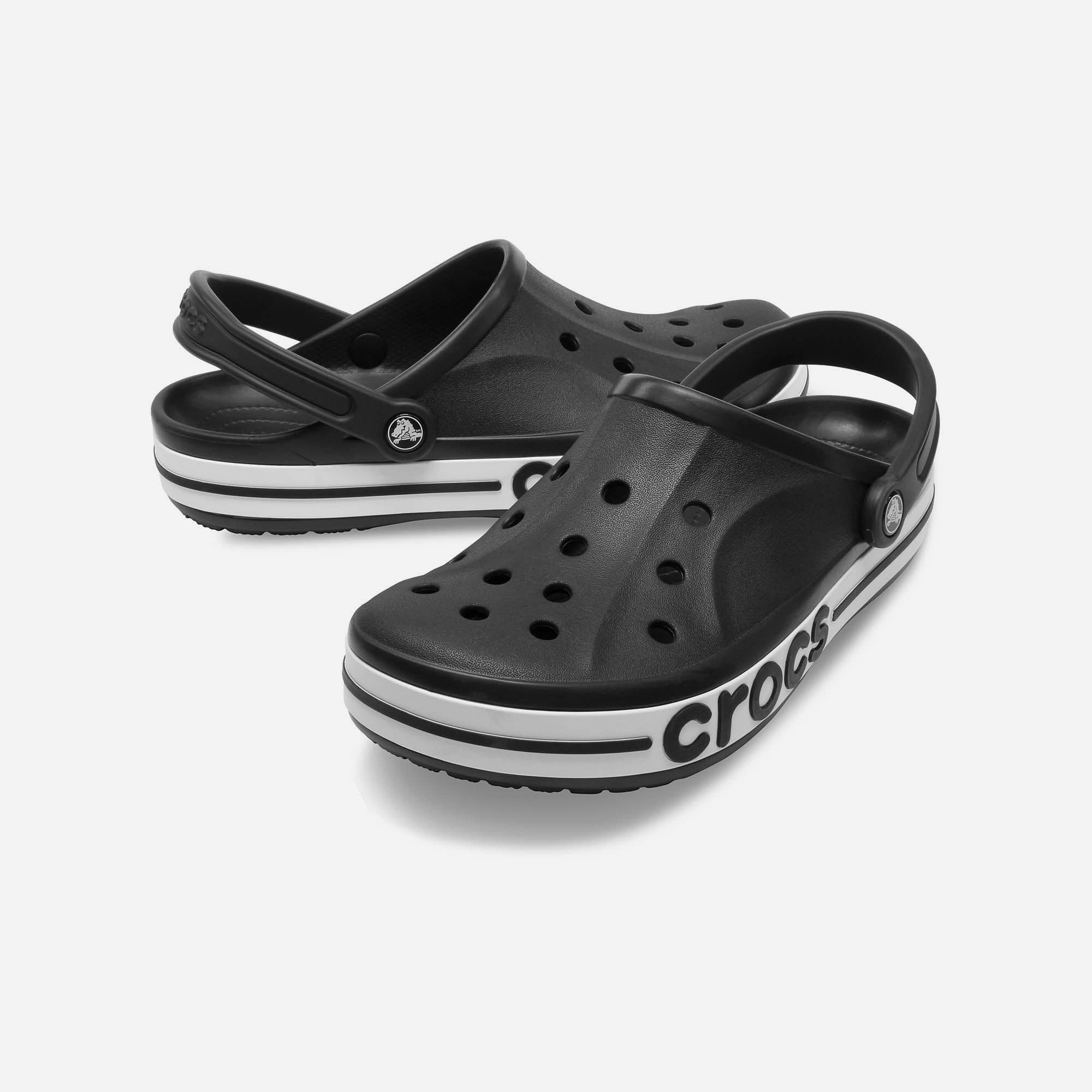 Giày Clog Unisex Crocs Bayaband - Đen - Supersports Vietnam