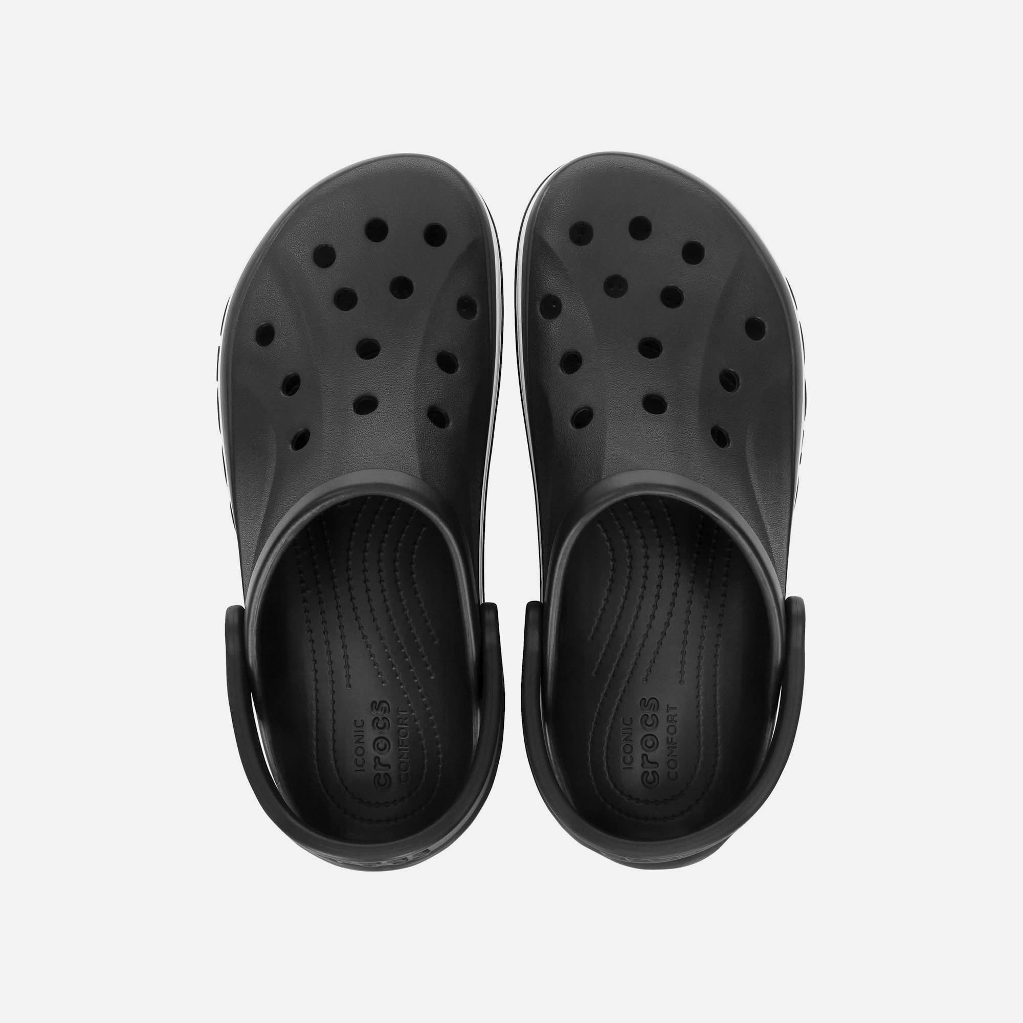 Giày Clog Unisex Crocs Bayaband - Đen - Supersports Vietnam