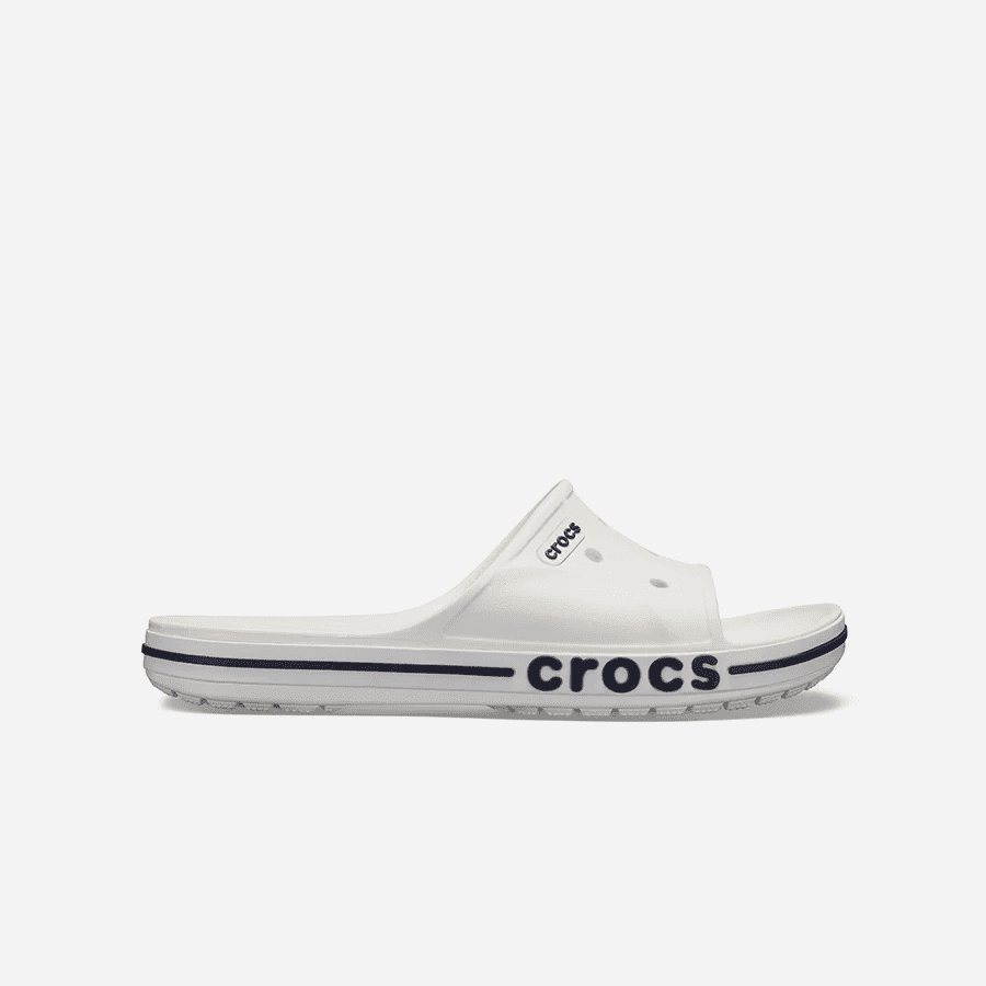 Dép Quai Ngang Unisex Crocs Bayaband - Trắng - Supersports Vietnam