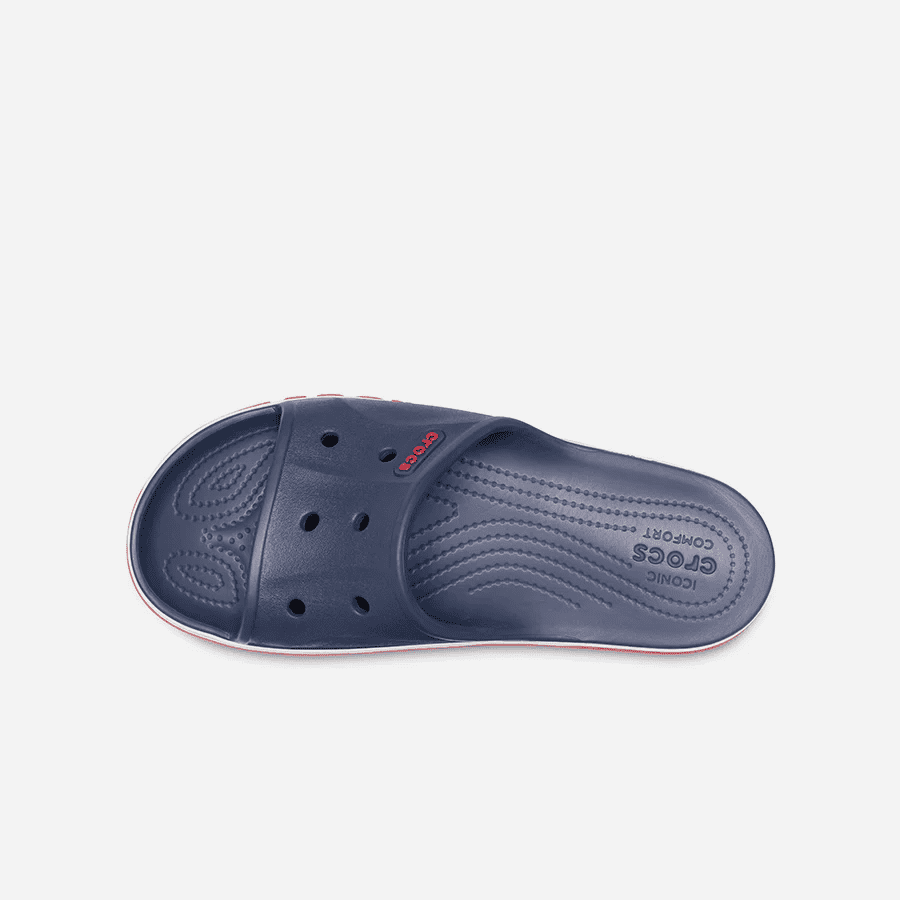 Dép Quai Ngang Unisex Crocs Bayaband - Xanh Navy - Supersports Vietnam