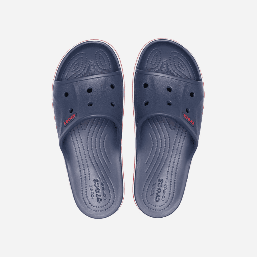 Dép Quai Ngang Unisex Crocs Bayaband - Xanh Navy - Supersports Vietnam