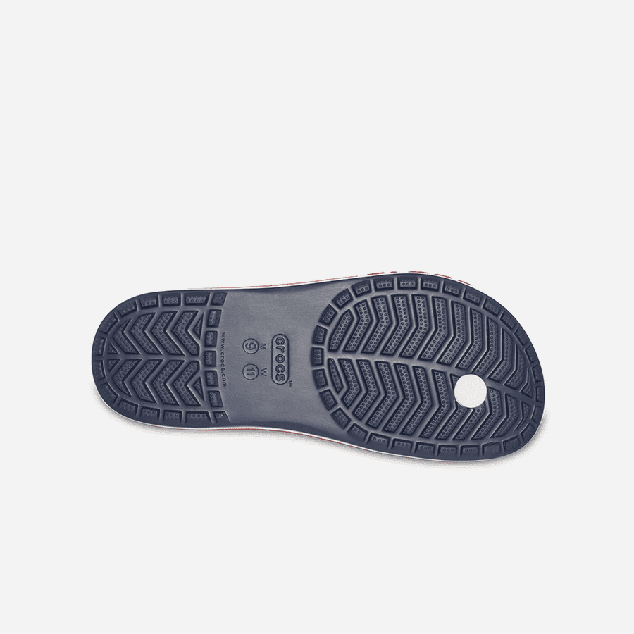 Dép Xỏ Ngón Unisex Crocs Bayaband - Xanh Navy - Supersports Vietnam