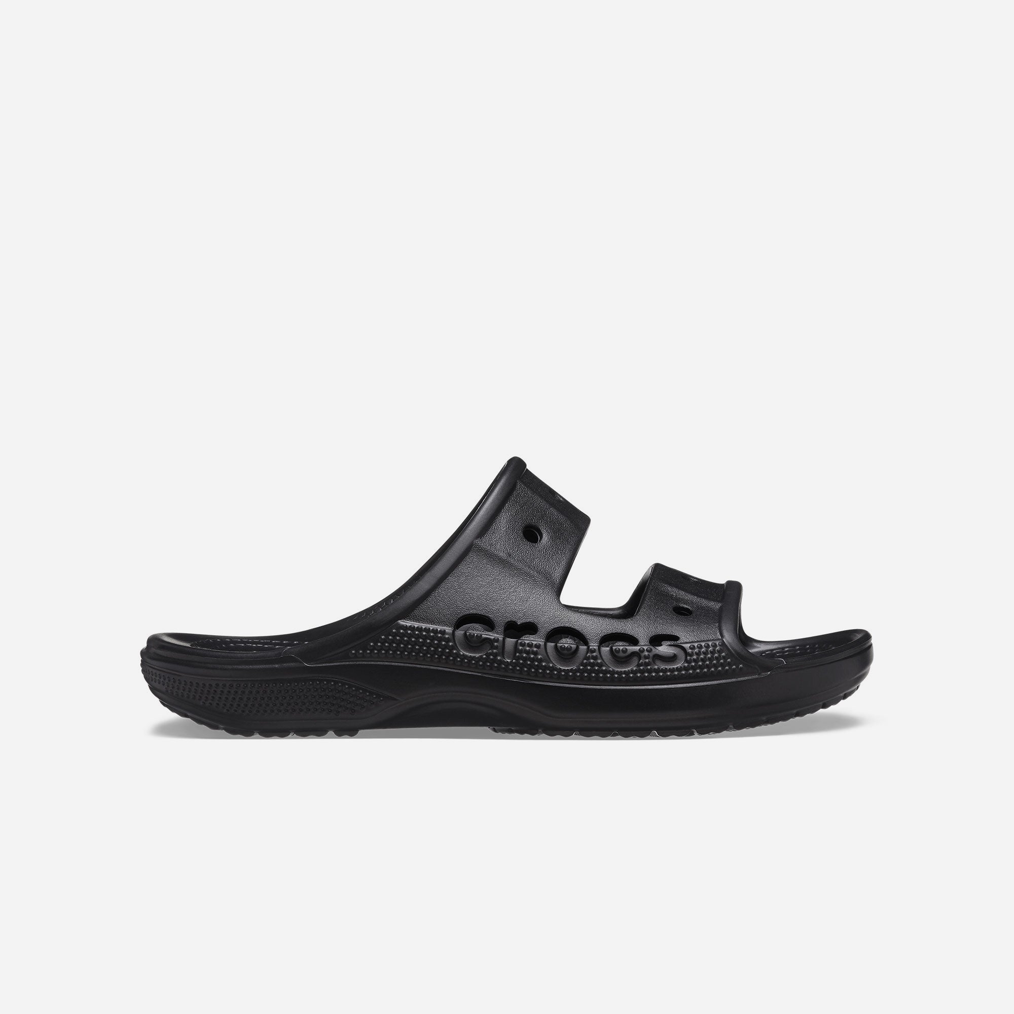 Dép Quai Ngang Unisex Crocs Baya - Đen - Supersports Vietnam