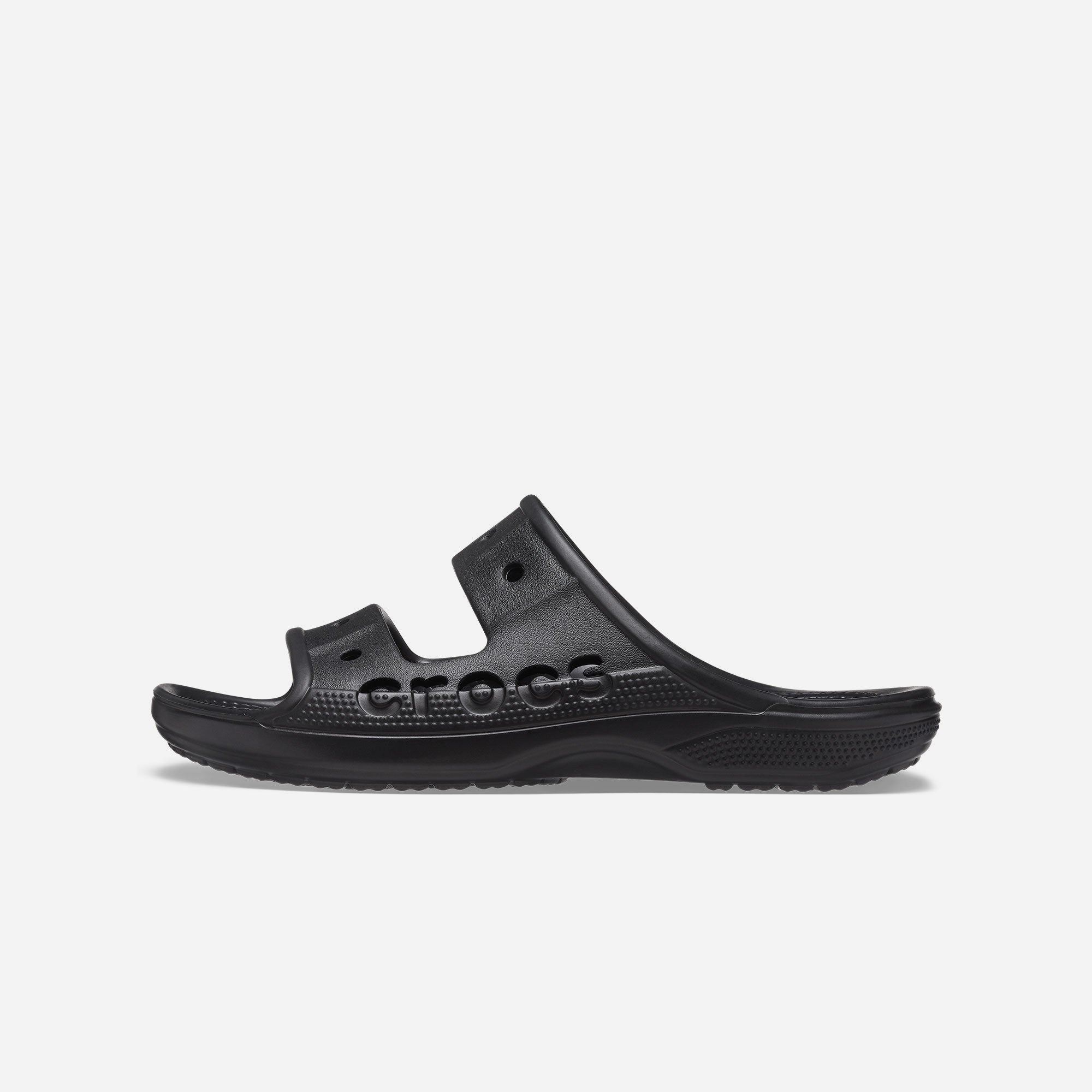 Dép Quai Ngang Unisex Crocs Baya - Đen - Supersports Vietnam