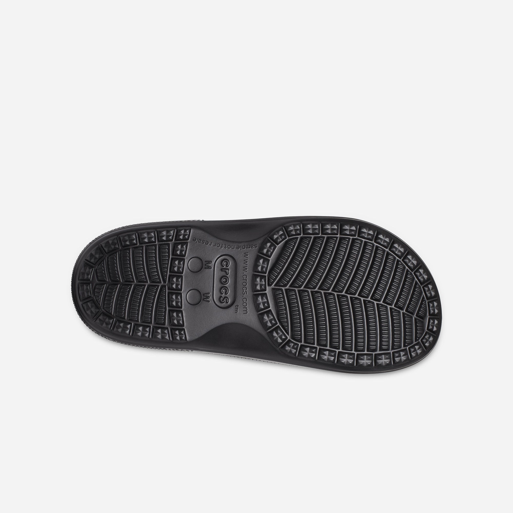 Dép Quai Ngang Unisex Crocs Baya - Đen - Supersports Vietnam