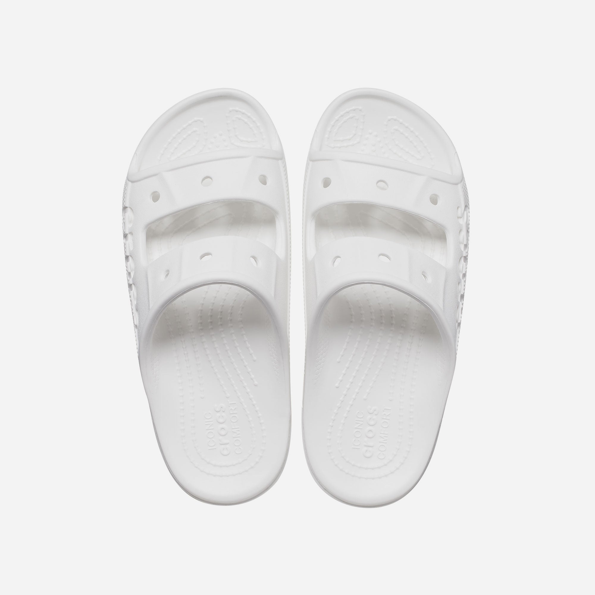 Dép Quai Ngang Unisex Crocs Baya - Trắng - Supersports Vietnam
