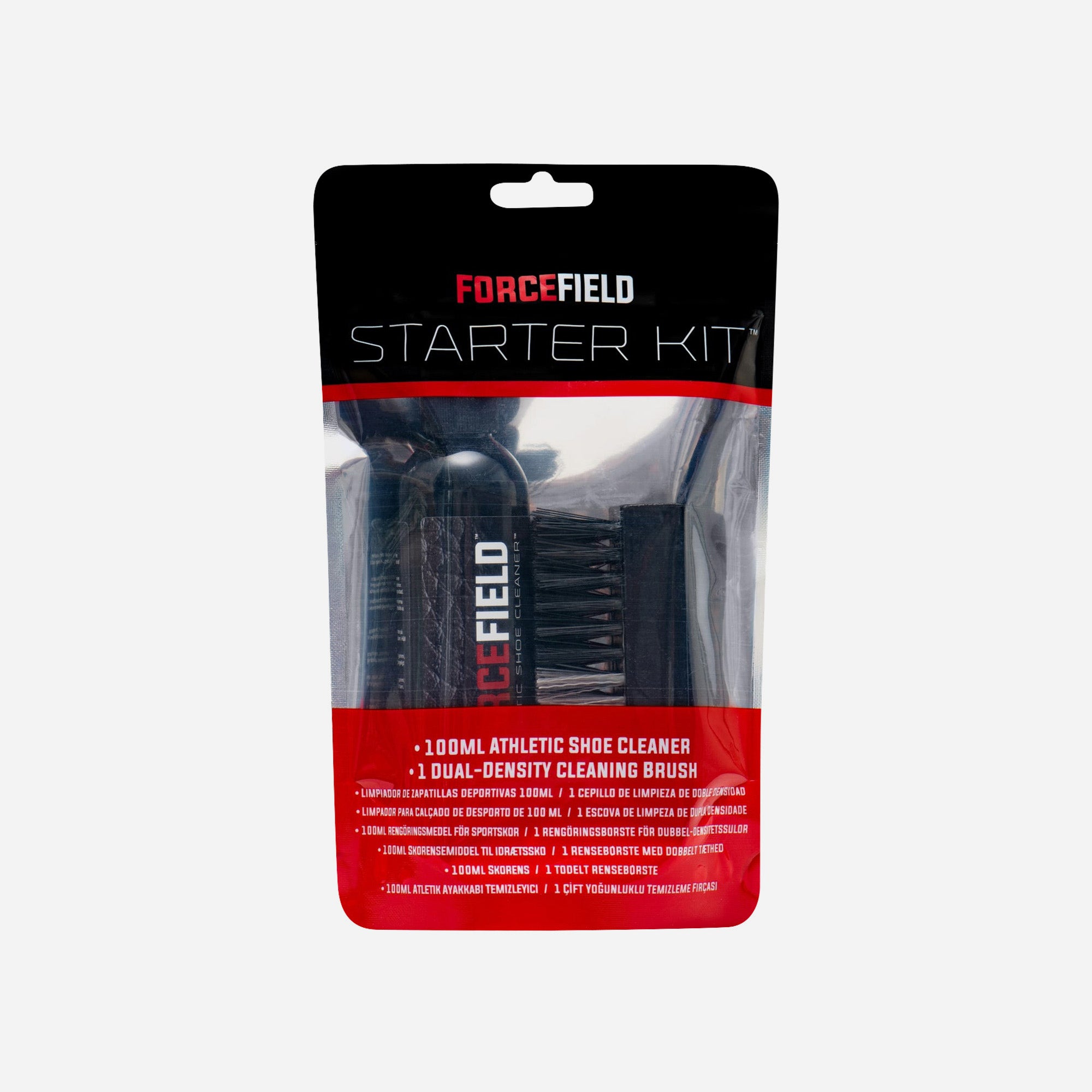 Bộ Vệ Sinh Giày Forcefield Starter Kit - Đen - Supersports Vietnam