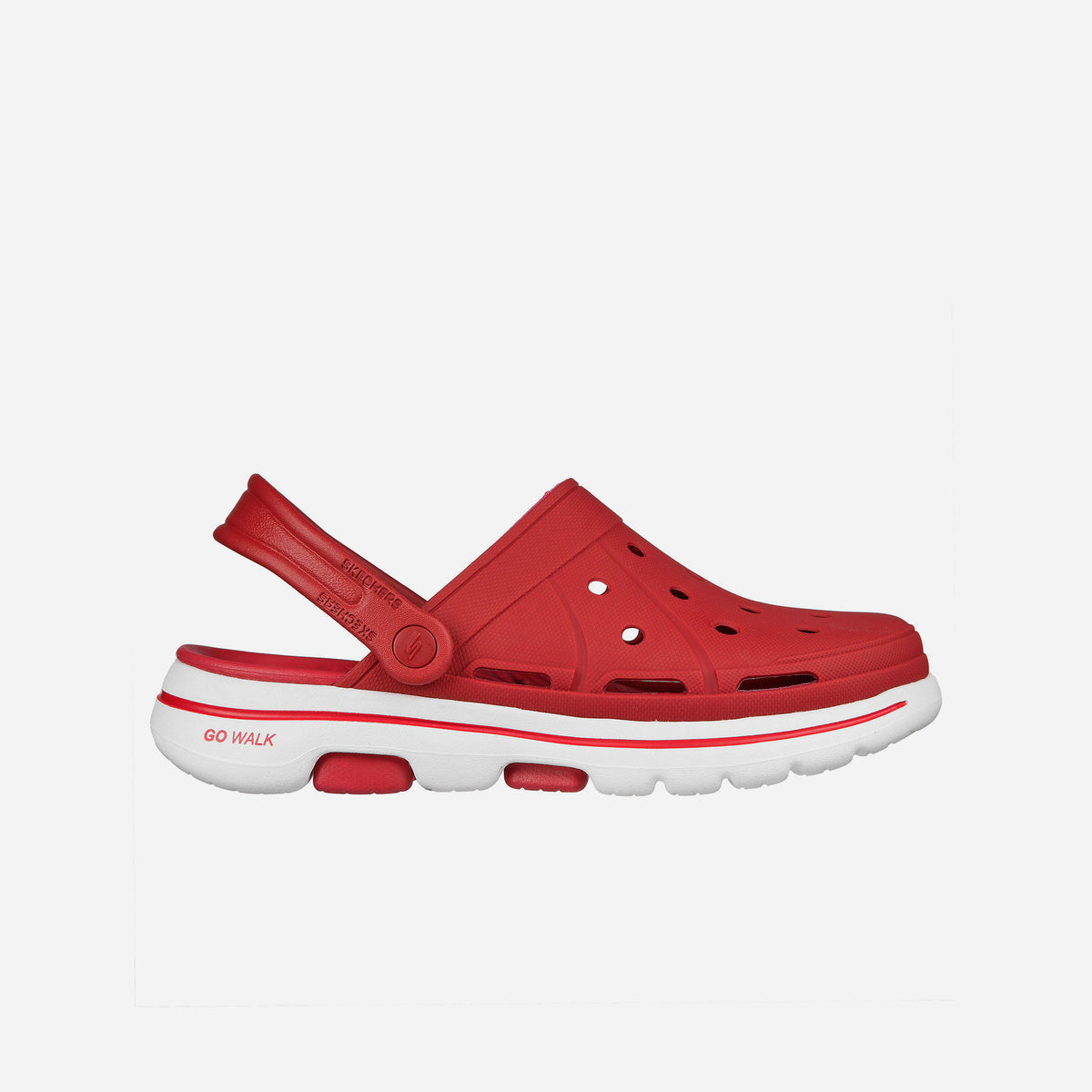 Red skechers hot sale go walk