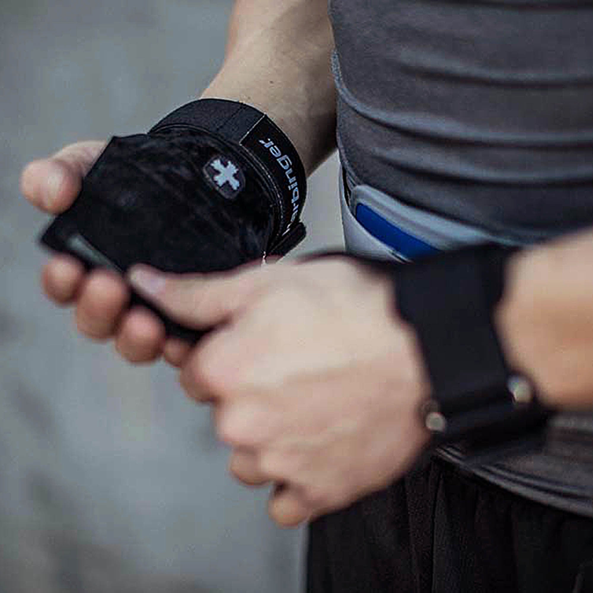 Dây Hỗ Trợ Tập Gym Harbinger Lifting Grips - Đen - Supersports Vietnam