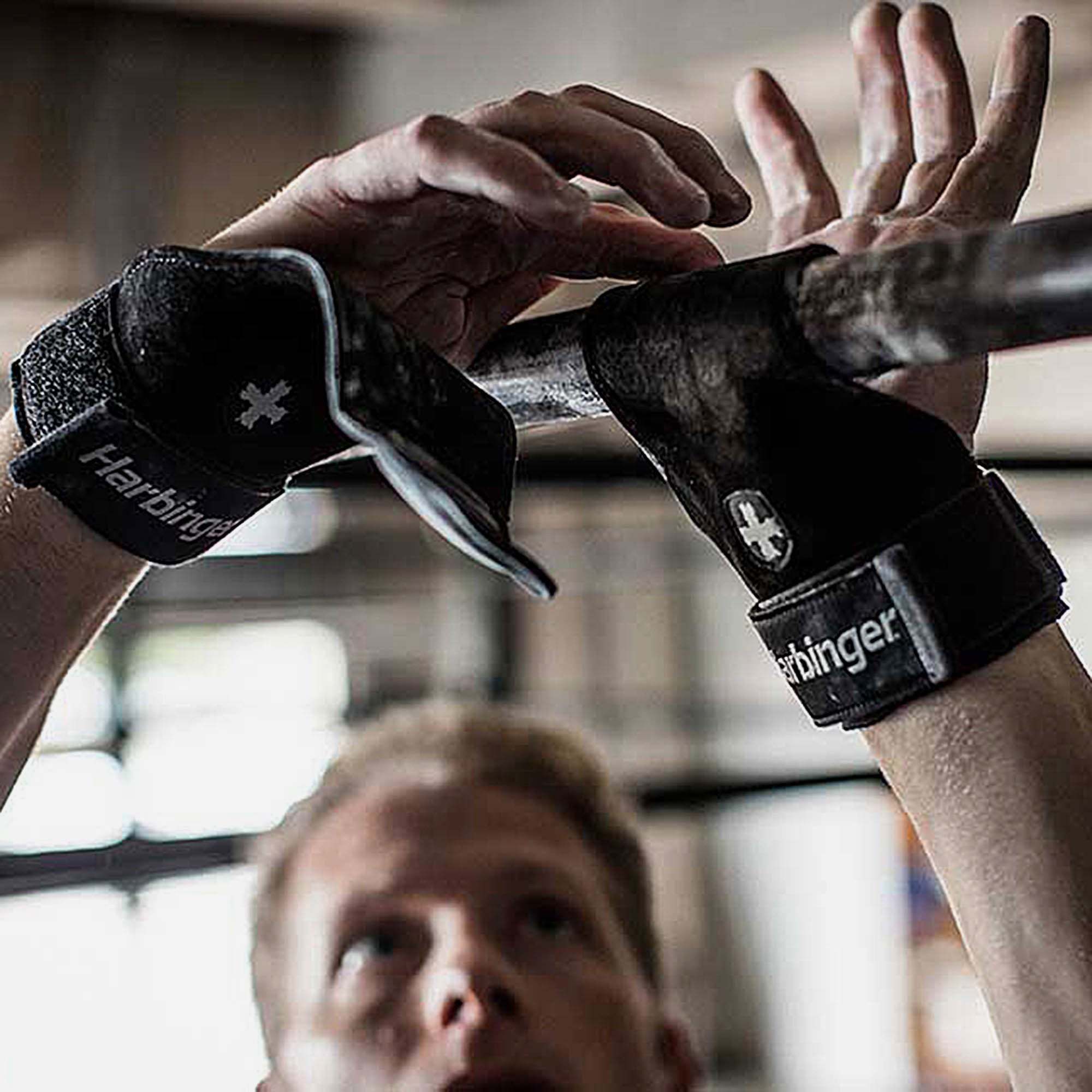 Dây Hỗ Trợ Tập Gym Harbinger Lifting Grips - Đen - Supersports Vietnam