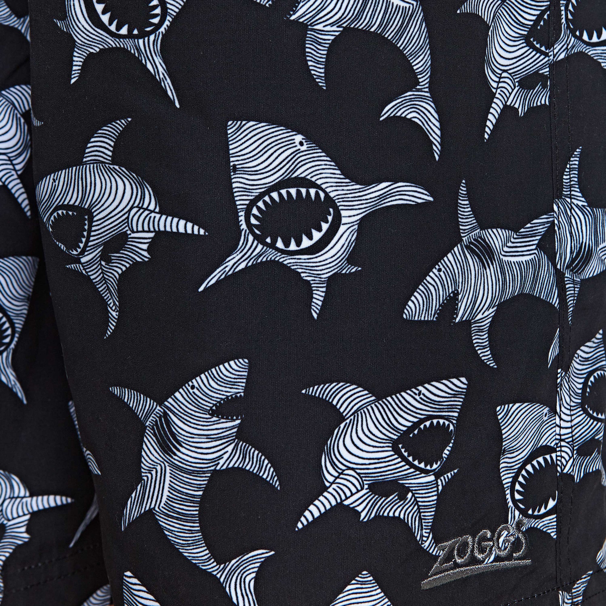 Quần Bơi Bé Trai Zoggs Shadow Shark 15 Inch - Đen - Supersports Vietnam