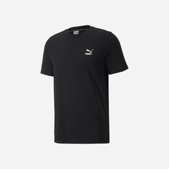 Áo Thun Tay Ngắn Nam Puma Classics Small Logo - Đen - Supersports Vietnam