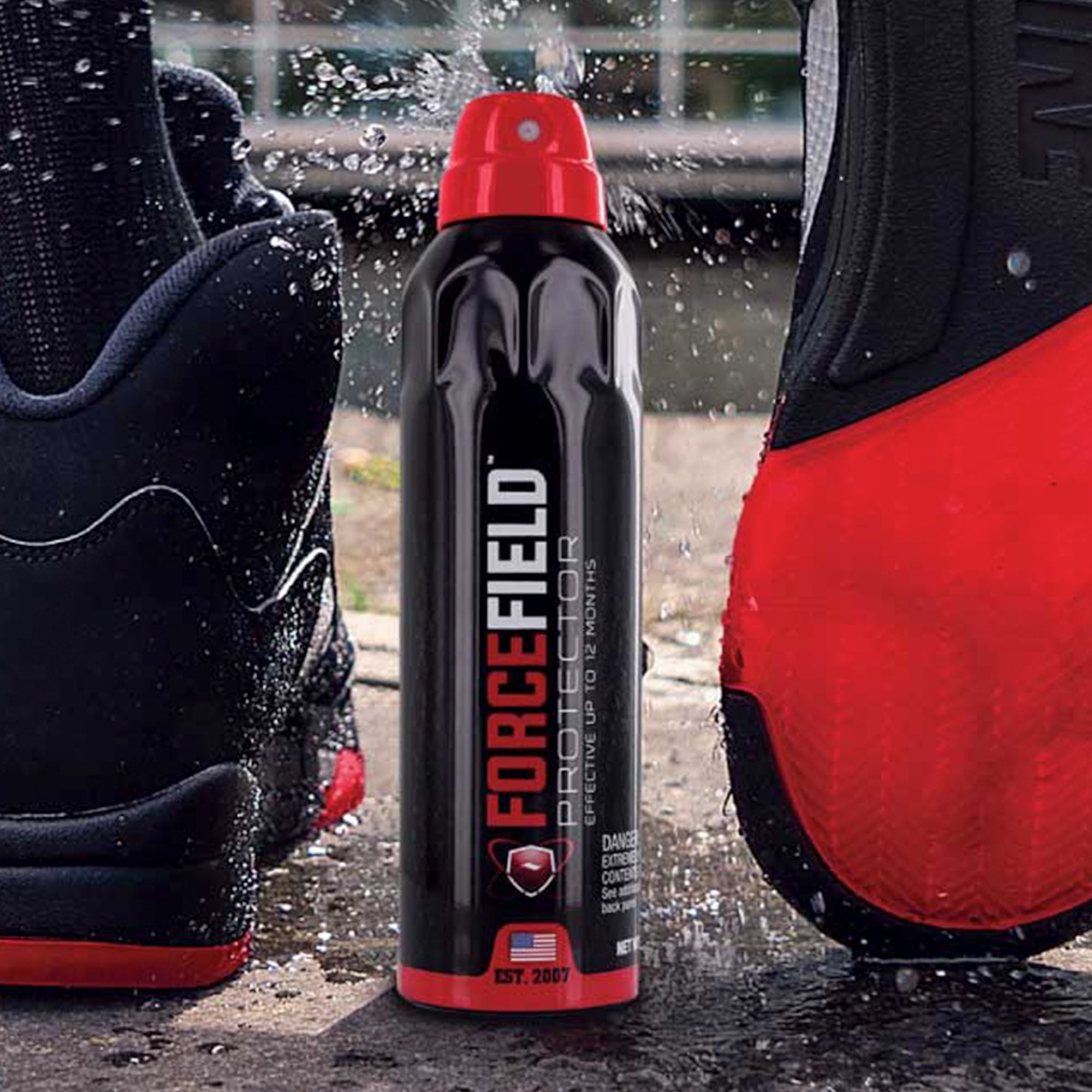 Bình Xịt Chống Thấm Nước Bảo Vệ Giày Forcefield Protector - Đen - Supersports Vietnam