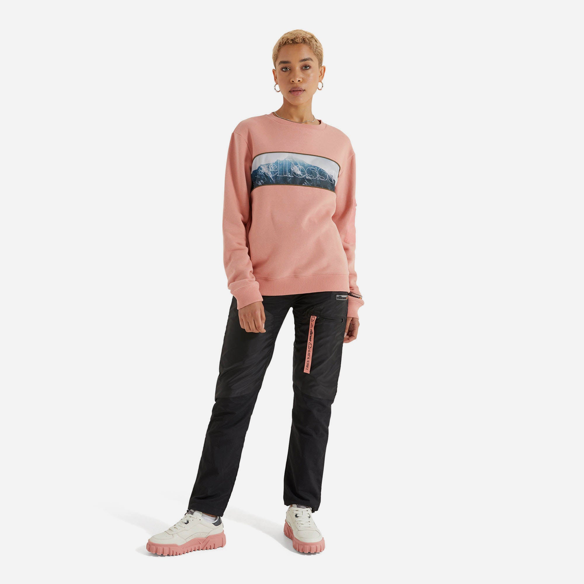 Áo Nỉ Nữ Ellesse Mountains-Colline - Hồng - Supersports Vietnam