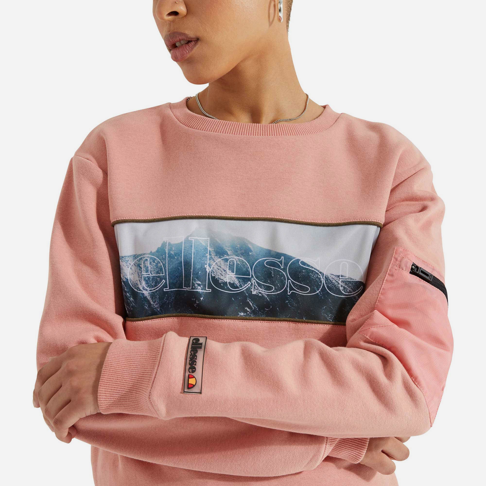 Áo Nỉ Nữ Ellesse Mountains-Colline - Hồng - Supersports Vietnam